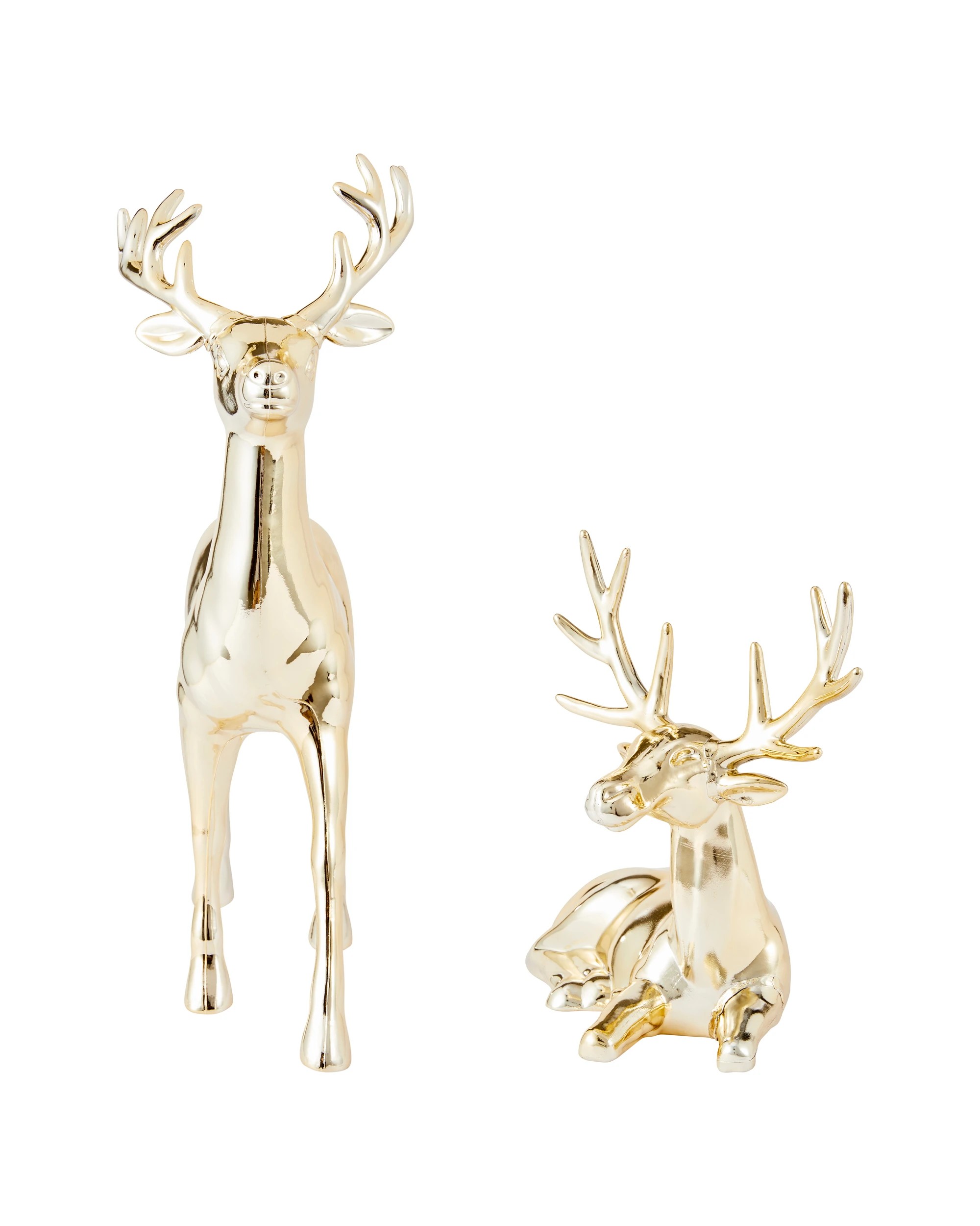 2 Gold Look Reindeer - Assorted, 2 of 5