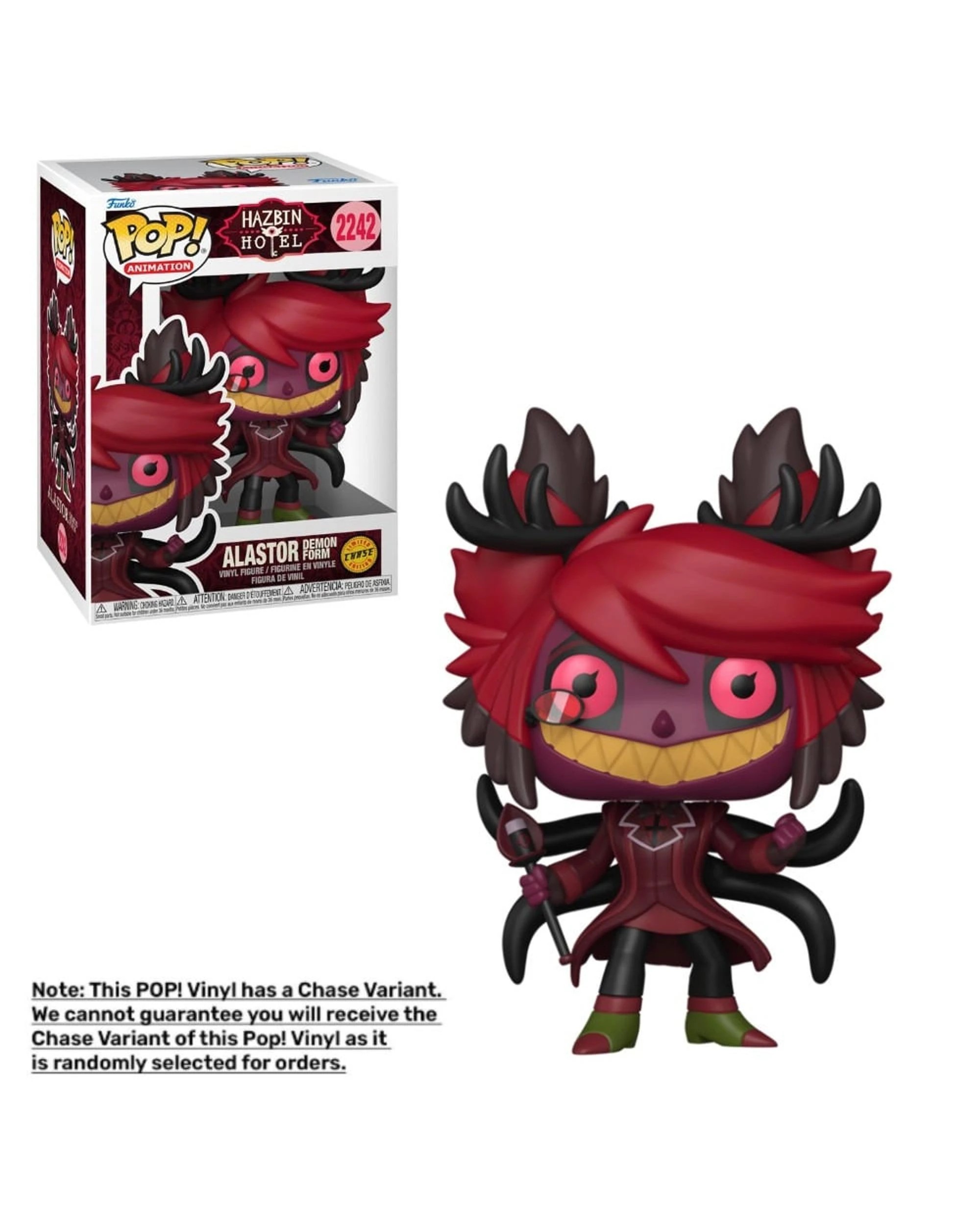 4 Hazbin Hotel Alastor Funko POP! Vinyl, 4 of 6