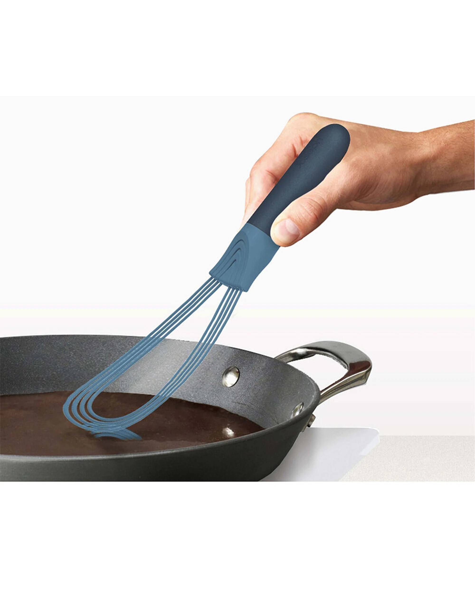 5 Joseph Joseph Twist 2-in-1 Flat Balloon Kitchen Whisk 2PK Heat Resistant Silicone - Multi, 5 of 5
