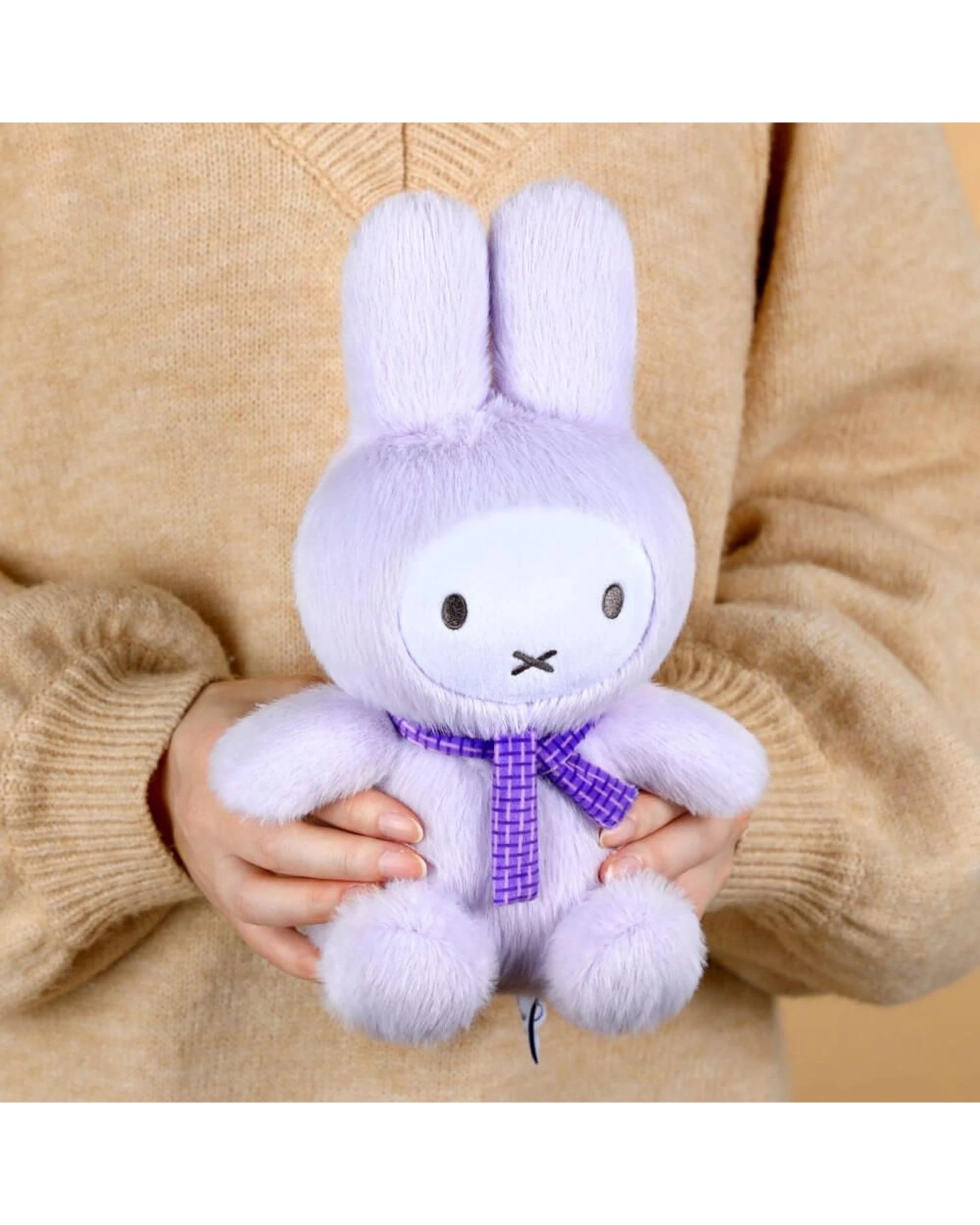 3 Miffy Fluffy Purple Plush, 3 of 3