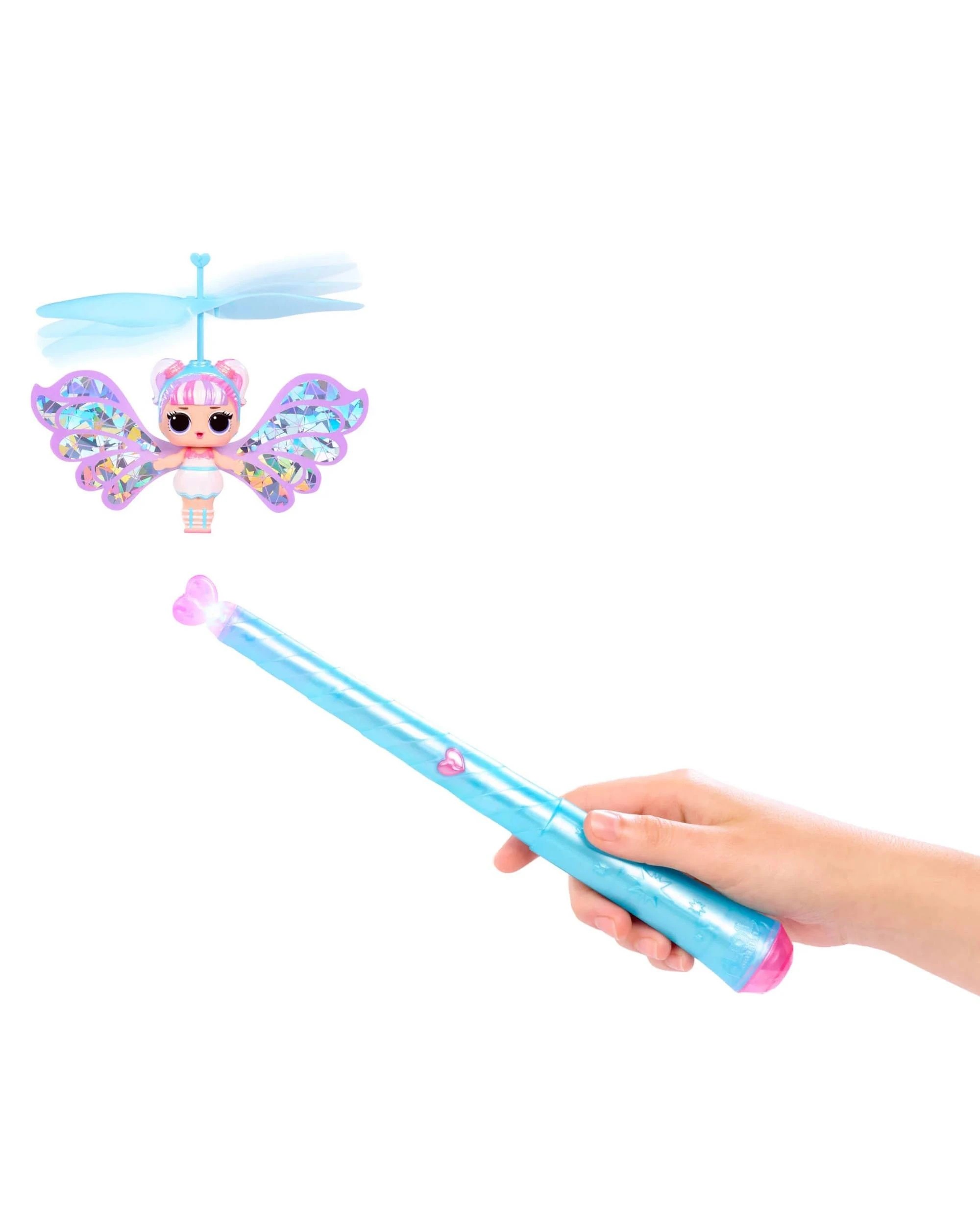 5 L.O.L. Surprise Magic Flyers Fairies Tots Snowflake Flying Doll, 5 of 6