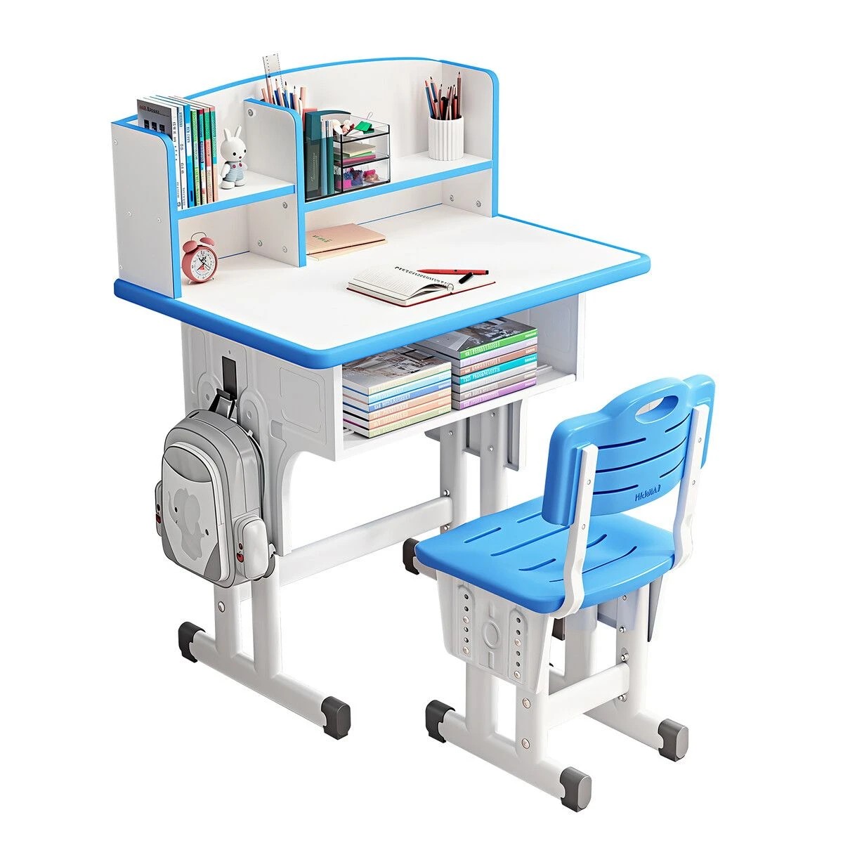 3 AUSWAY Study Desk and Chair Set Height Adjustable Ergonomic, 3 of 3