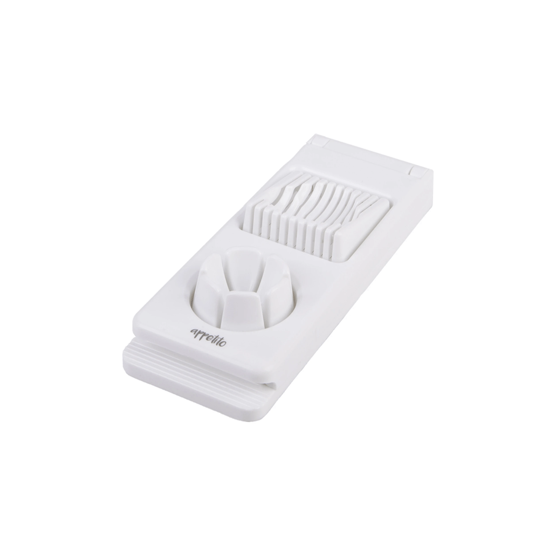 1 Appetito 2-in-1 Egg Cutter And Slicer Kitchen Tool Home Cooking Gadget
 - White, 1 of 3