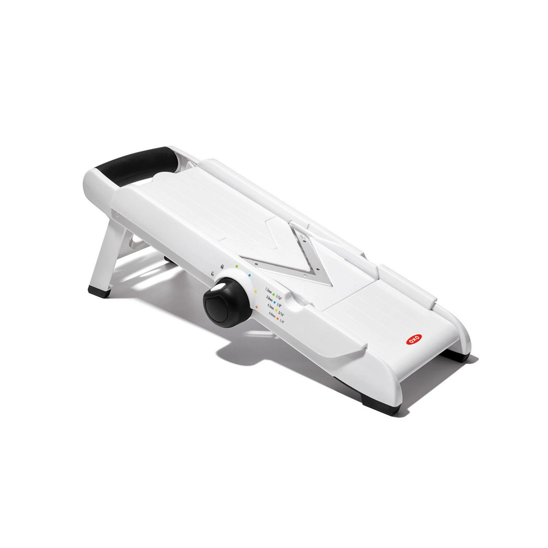 5 OXO Good Grips V-Blade Mandoline Slicer – Adjustable Stainless Steel Blade Vegetable Fruit Cutter with Grip, 5 of 10