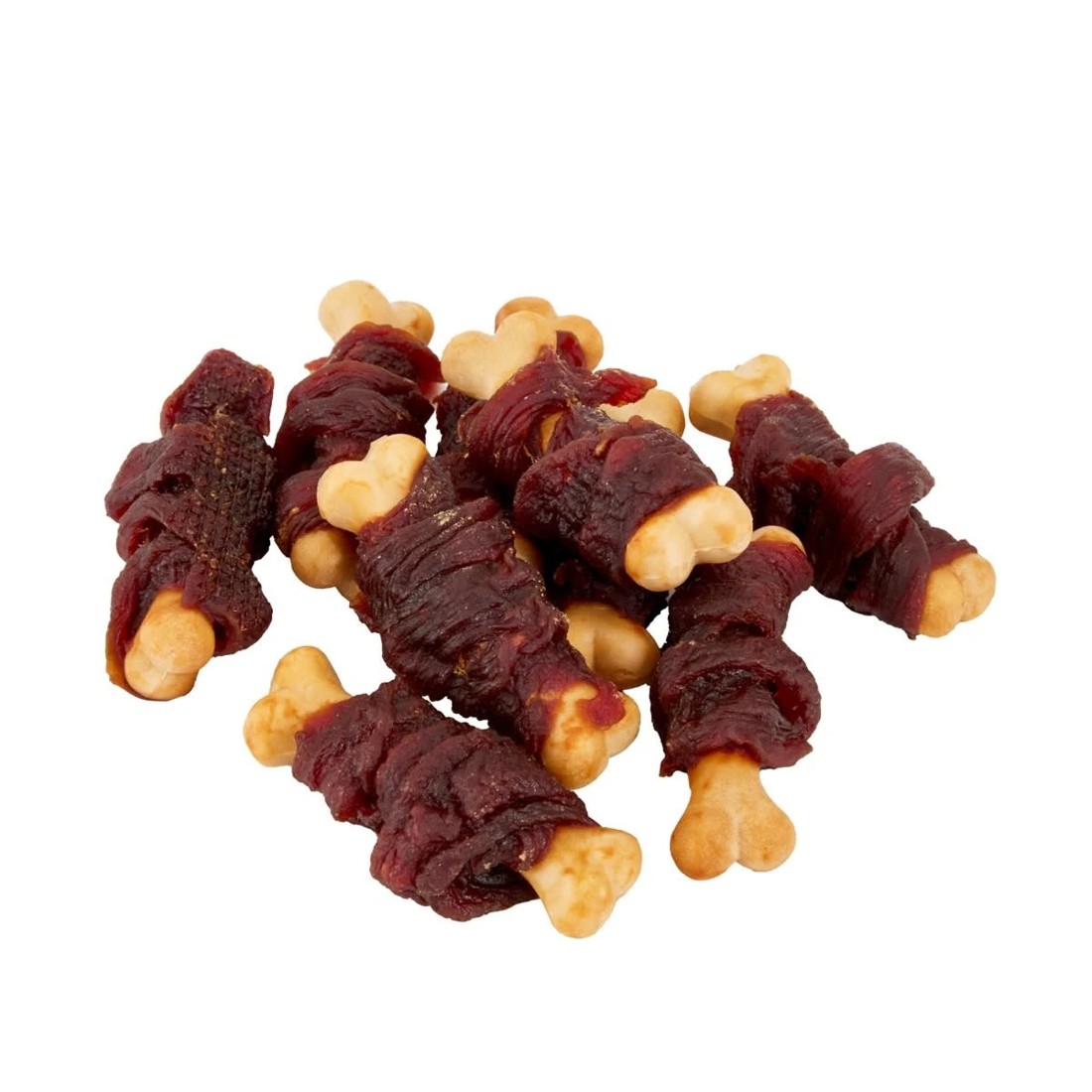 2 Pet Treat Duck Wrapped Calcium Bones, 2 of 3