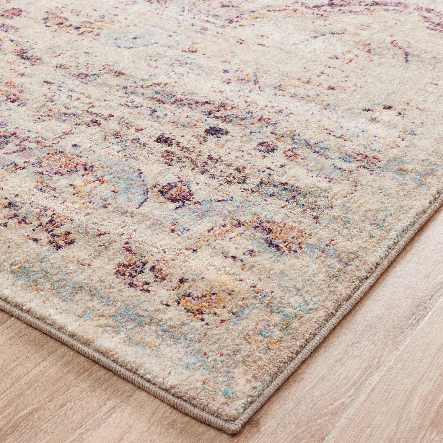 3 Common Ground Rugs Isadora 251 230x160cm - Medium Power Loomed Pet Friendly Floor Rug - Natural, 3 of 7