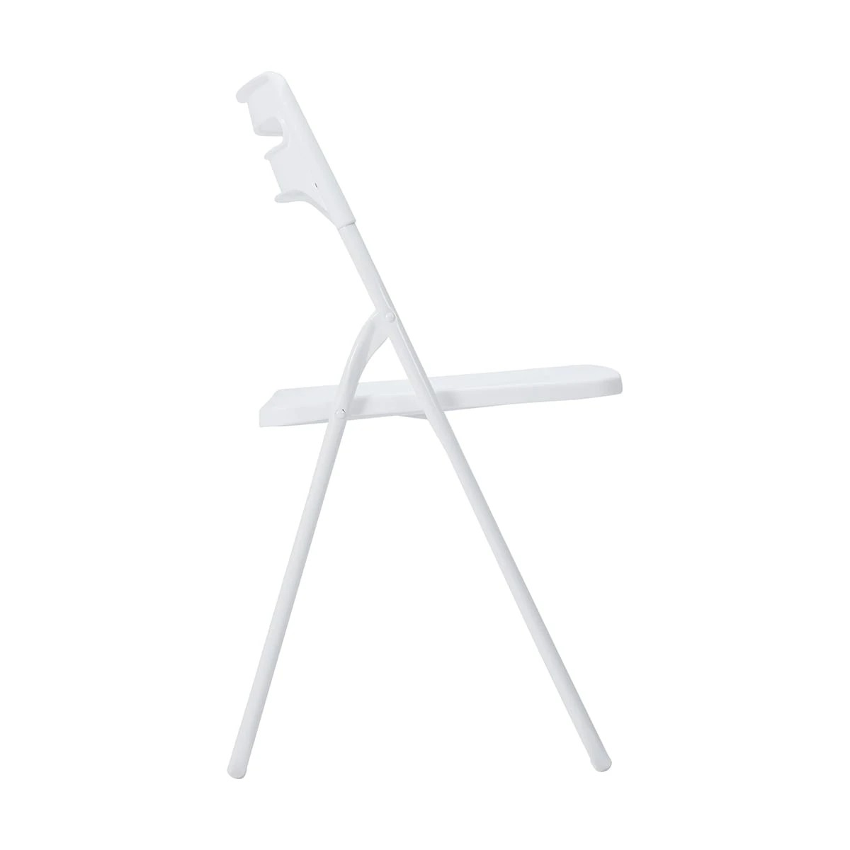 4 White Folding Chair, 4 of 9
