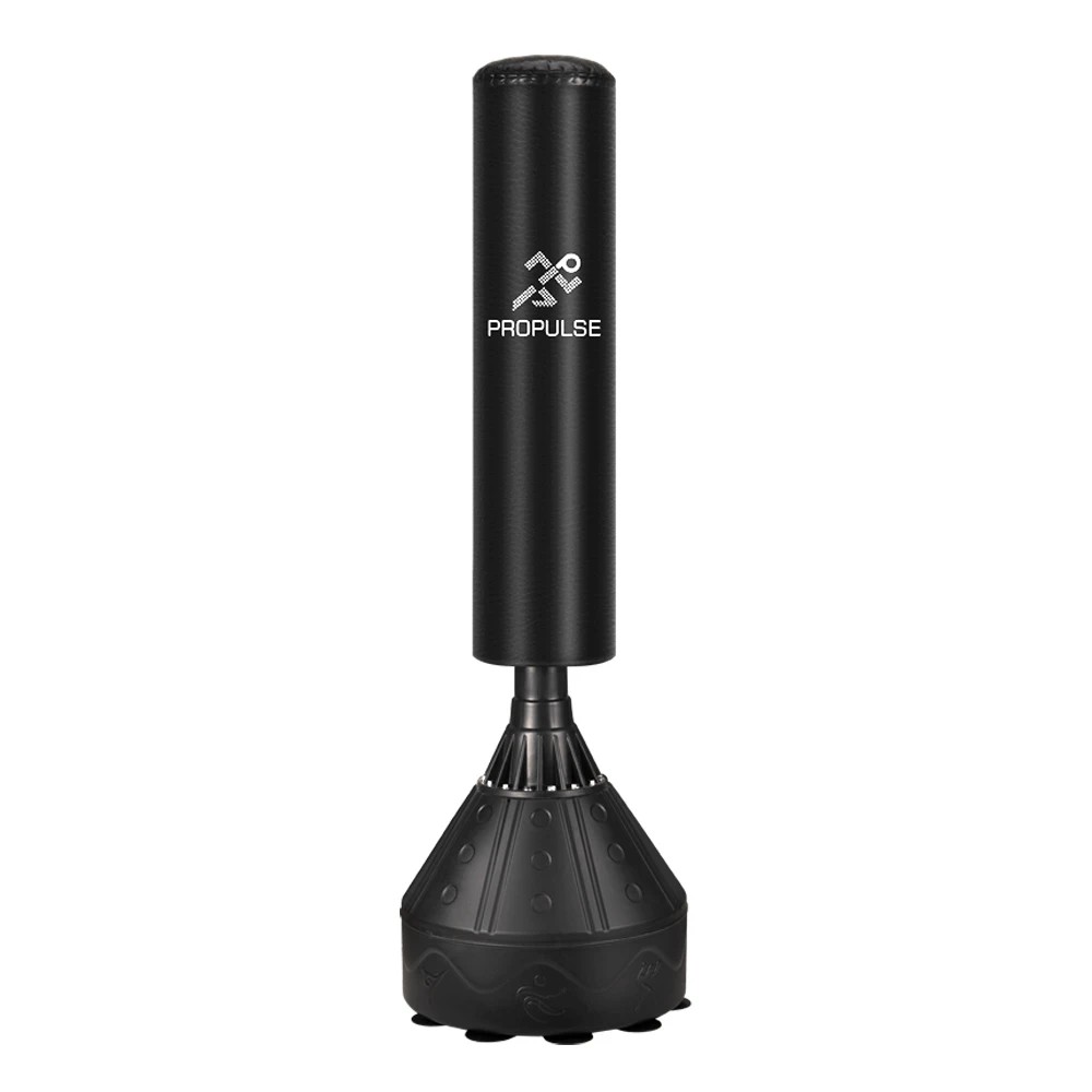 1 Propulse Boxing Punching Bag Free Standing Speed Bag Adults Kick Training 177cm - Black, 1 of 3