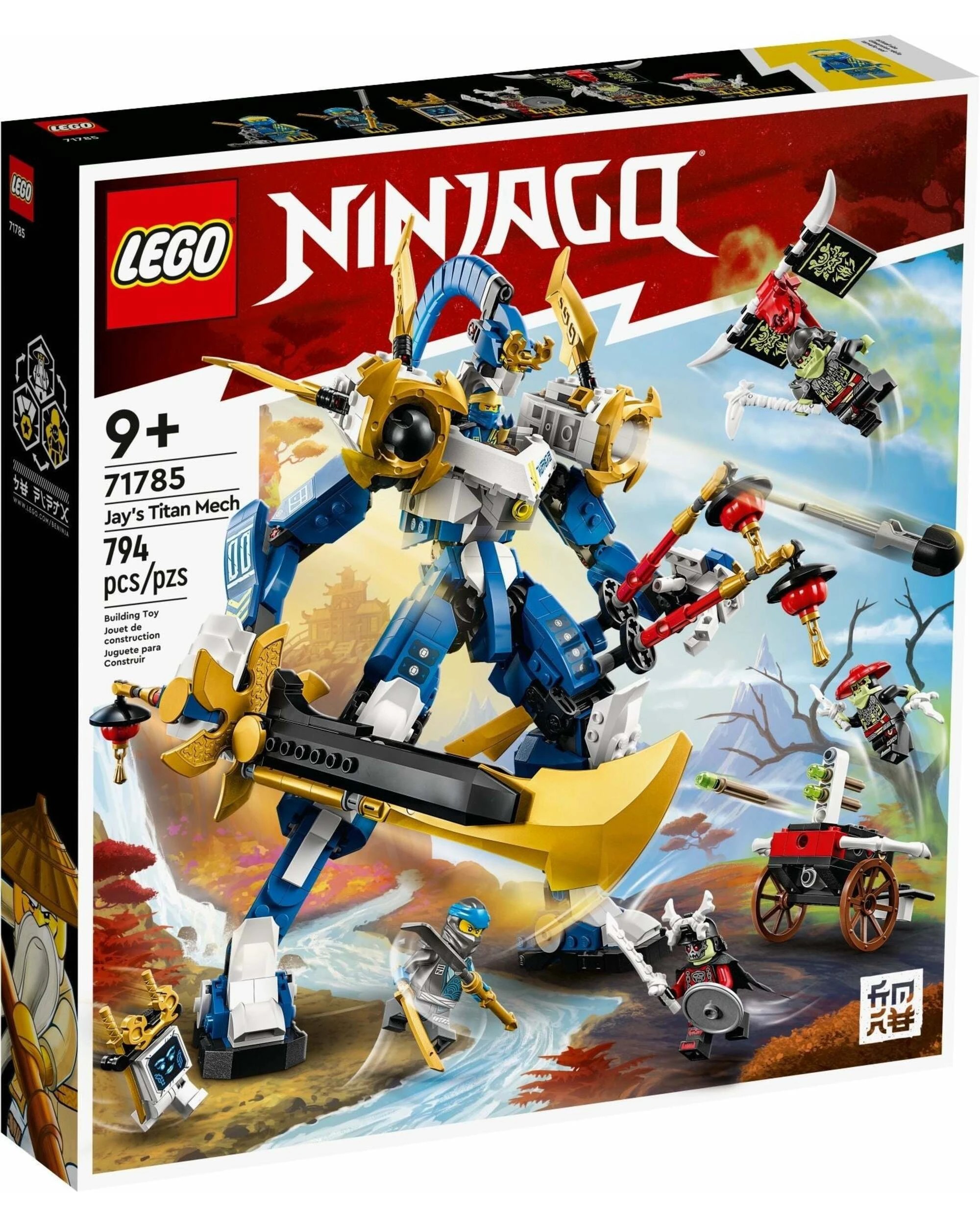 1 LEGO Ninjago Series 71785 Jay's Titan Mech, 1 of 5