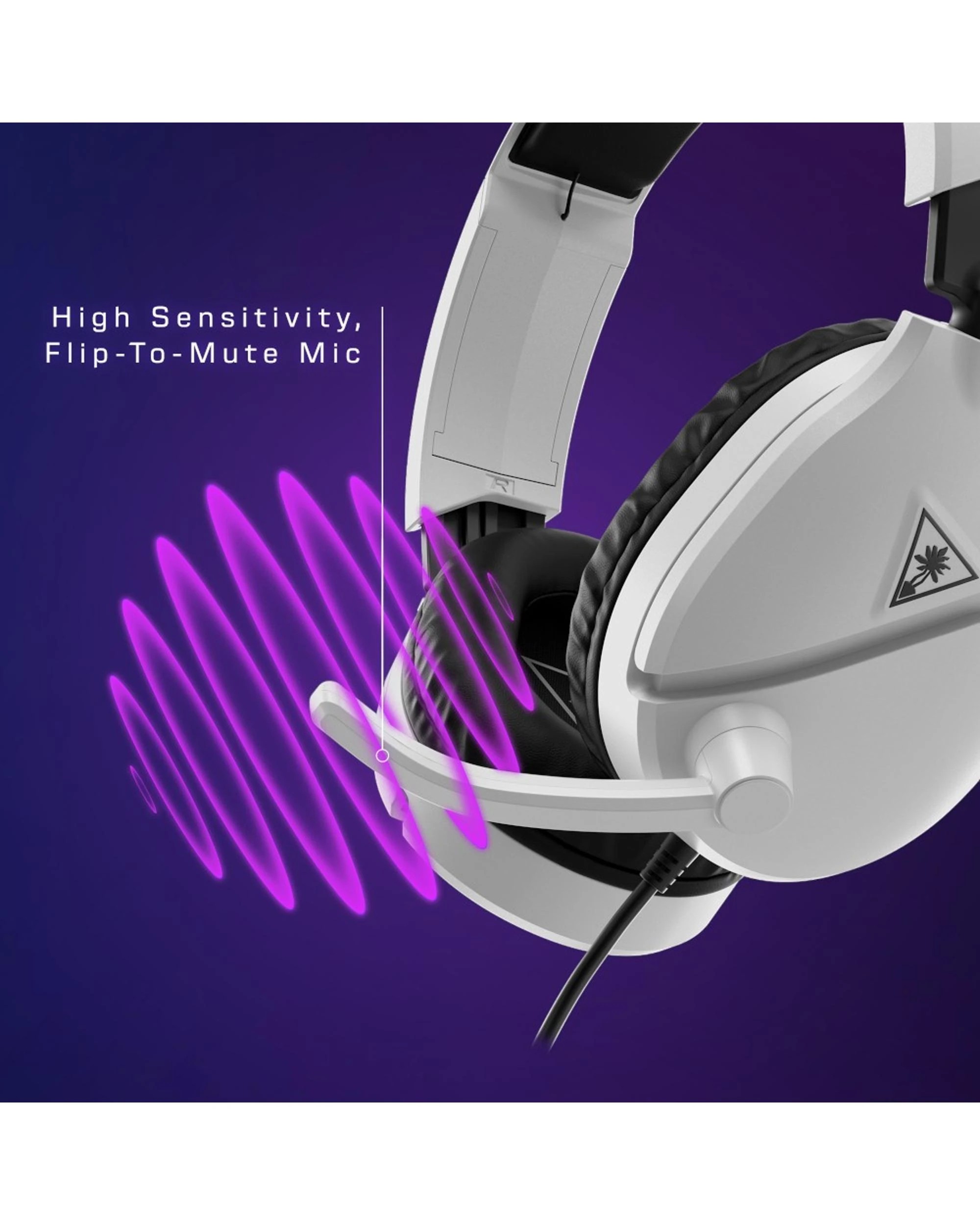 8 Turtle Beach Recon 70 Multiplatform Gaming Headset - White, 8 of 10