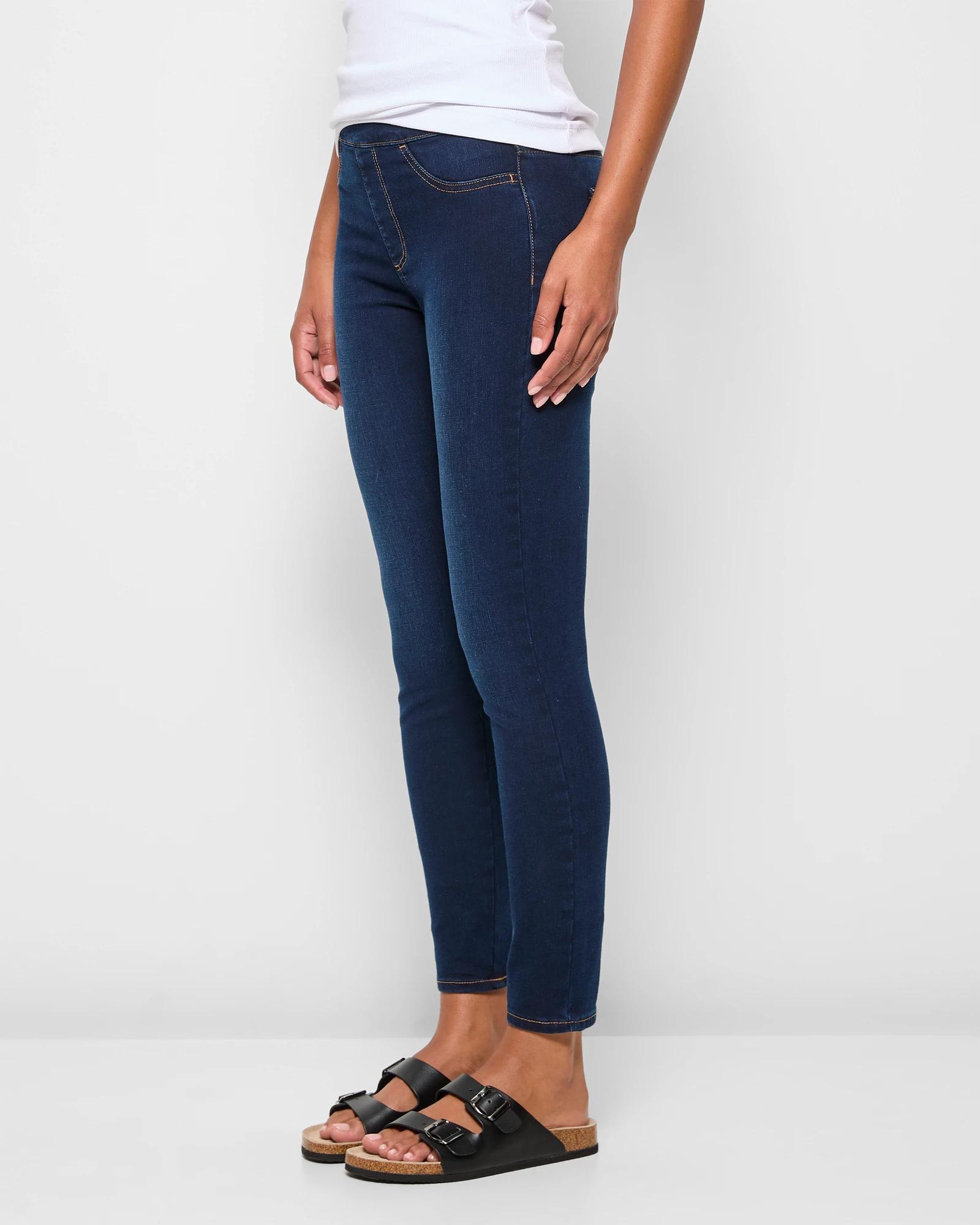 3 Target High Rise Ankle Length Denim Jeggings - Lydia NIAGRA BLUE, 3 of 5