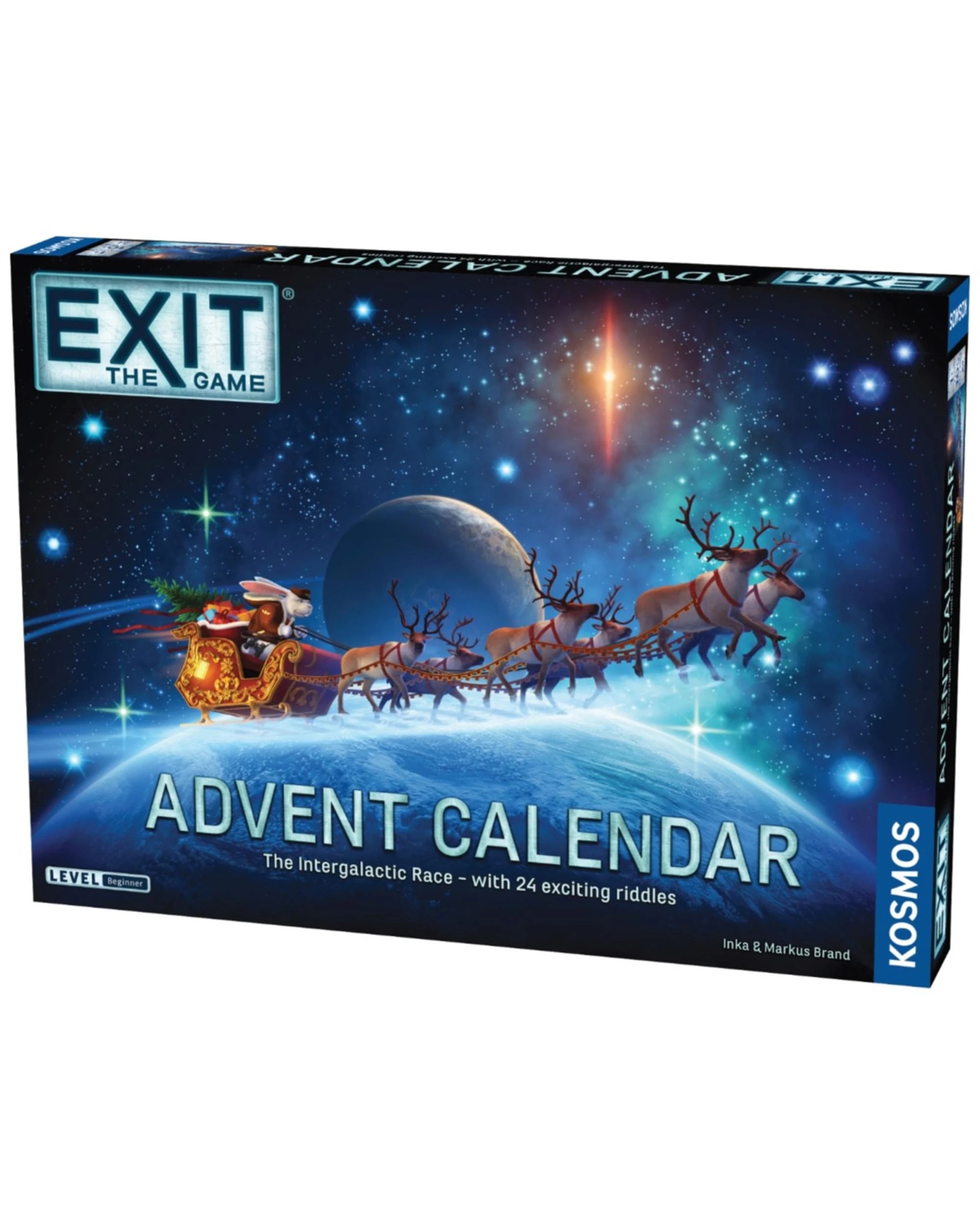 1 Exit The Game Advent Calendar The Intergalactic Race Puzzle Game, 1 of 4