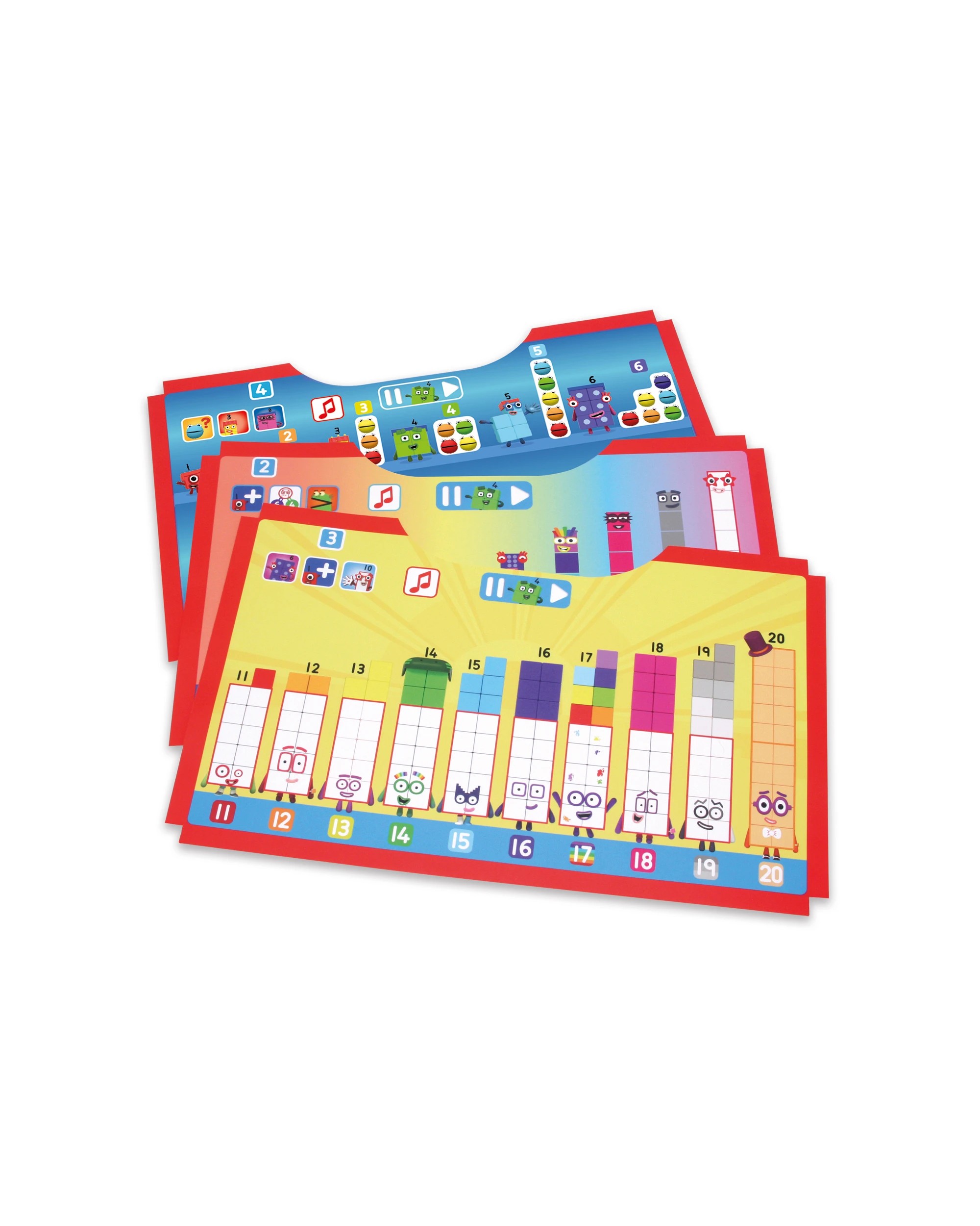 2 Numberblocks - Clip & Learn Number Fun, Meet the Numbers Activity Game, Ages 3+ - Multi, 2 of 6