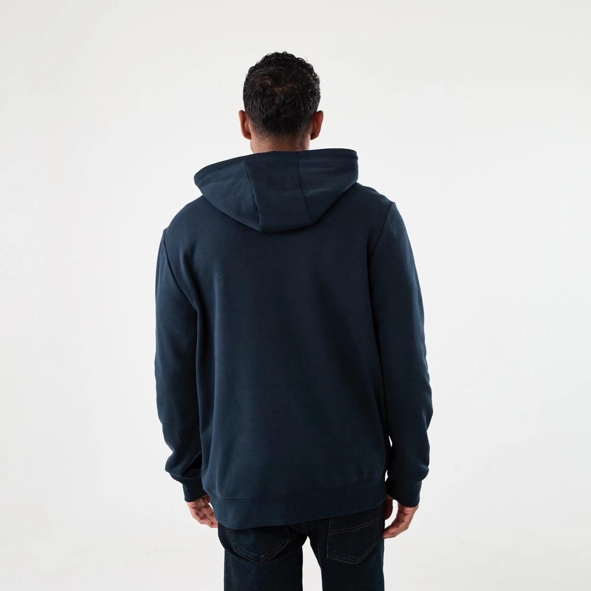 4 Comfort Zip Through Hoodie Nvy Sphire, 4 of 7