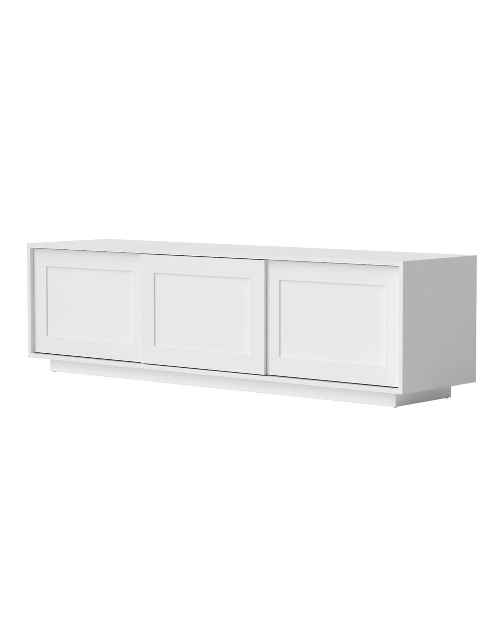 1 Artiss Tv Unit Entertainment Unit Storage Cabinet 160cm
 - White, 1 of 3