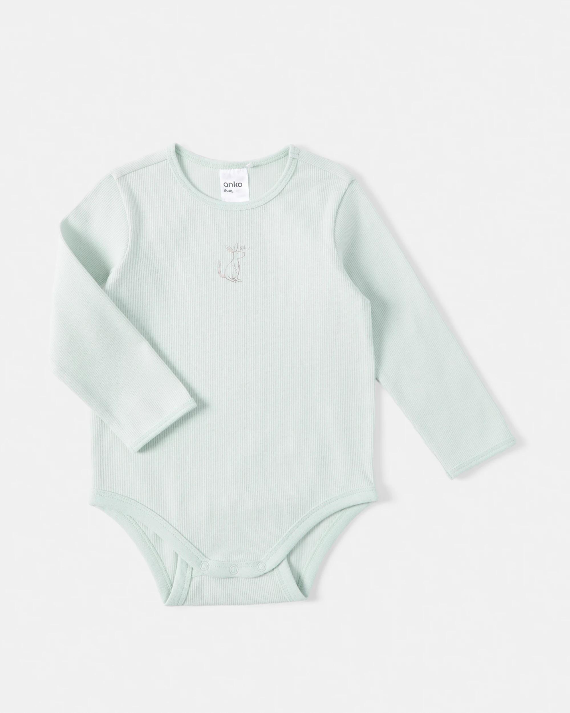 3 2 Piece Long Sleeve Newborn Set Blu Kngro, 3 of 6