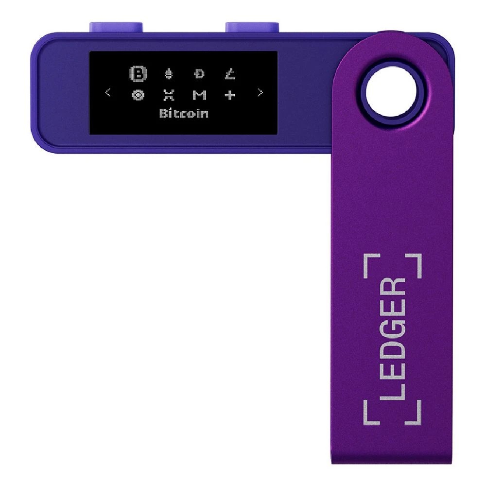 2 Ledger Nano S Plus Crypto Wallet Purple Amethyst, 2 of 8