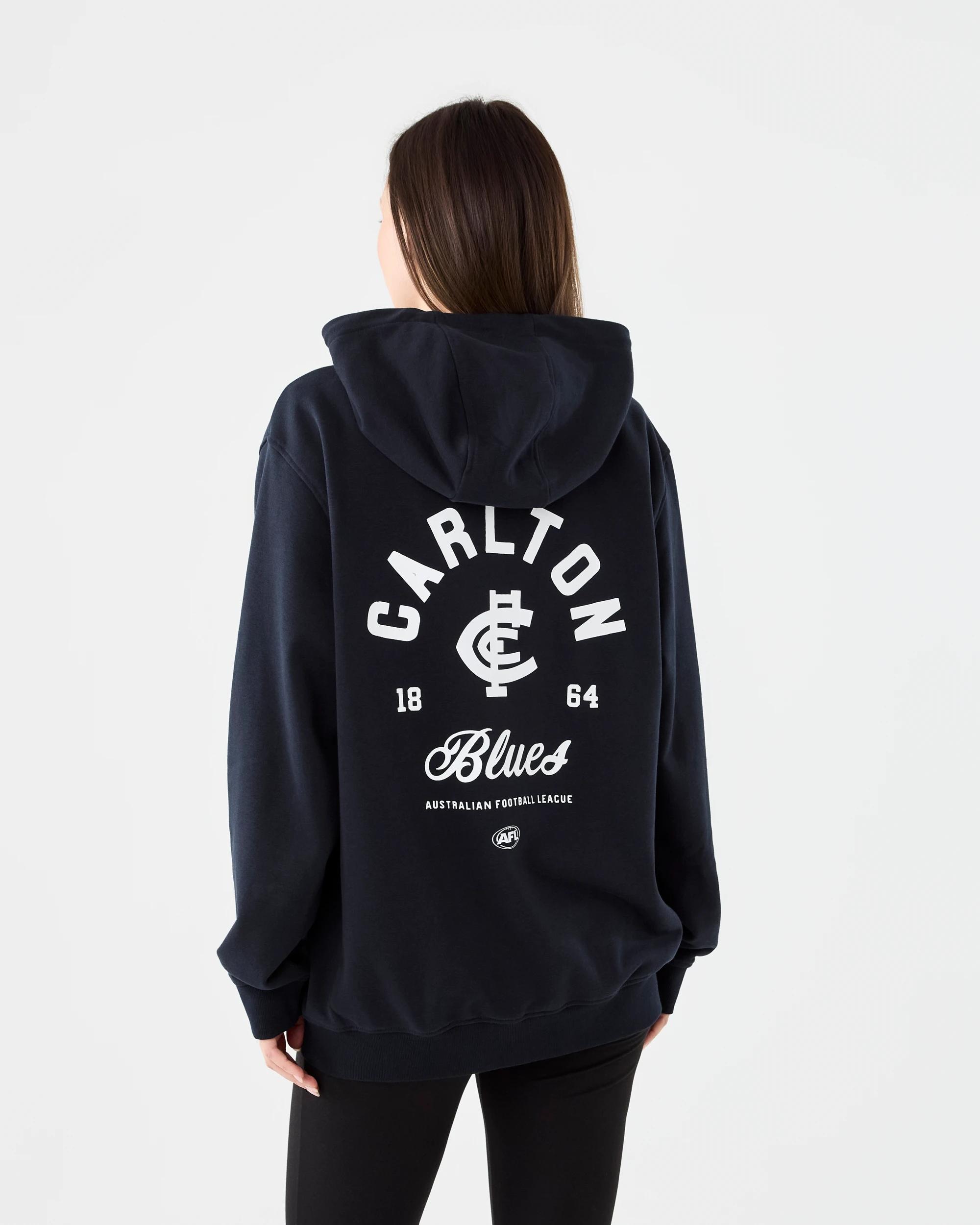 4 Official AFL Adult Zip Through Hoodie Carlton, 4 of 8
