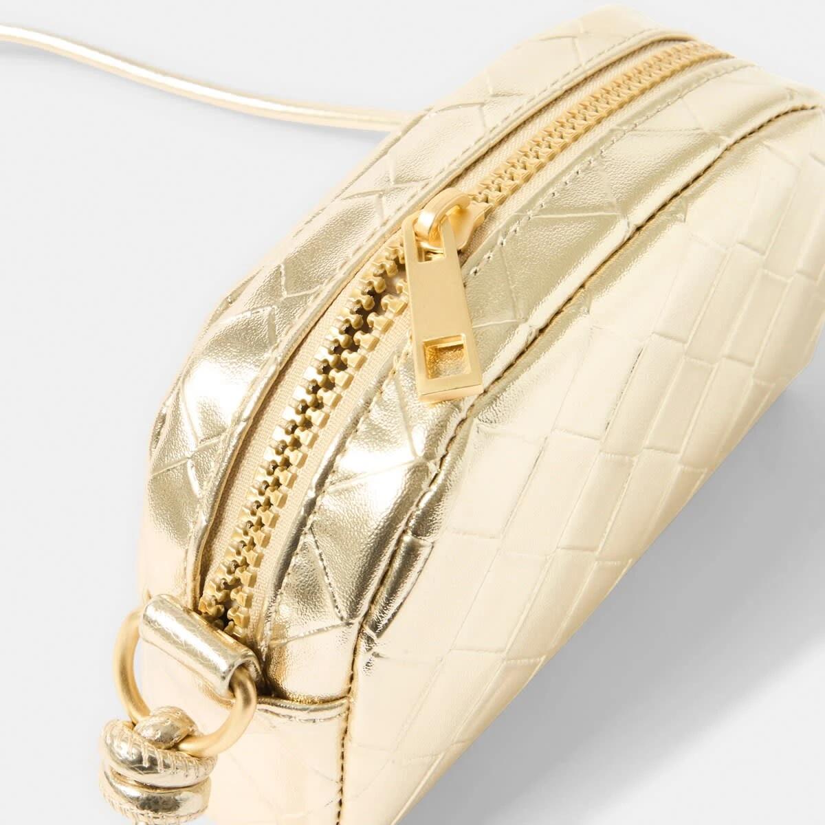 4 Mini Crossbody Bag GOLD, 4 of 4
