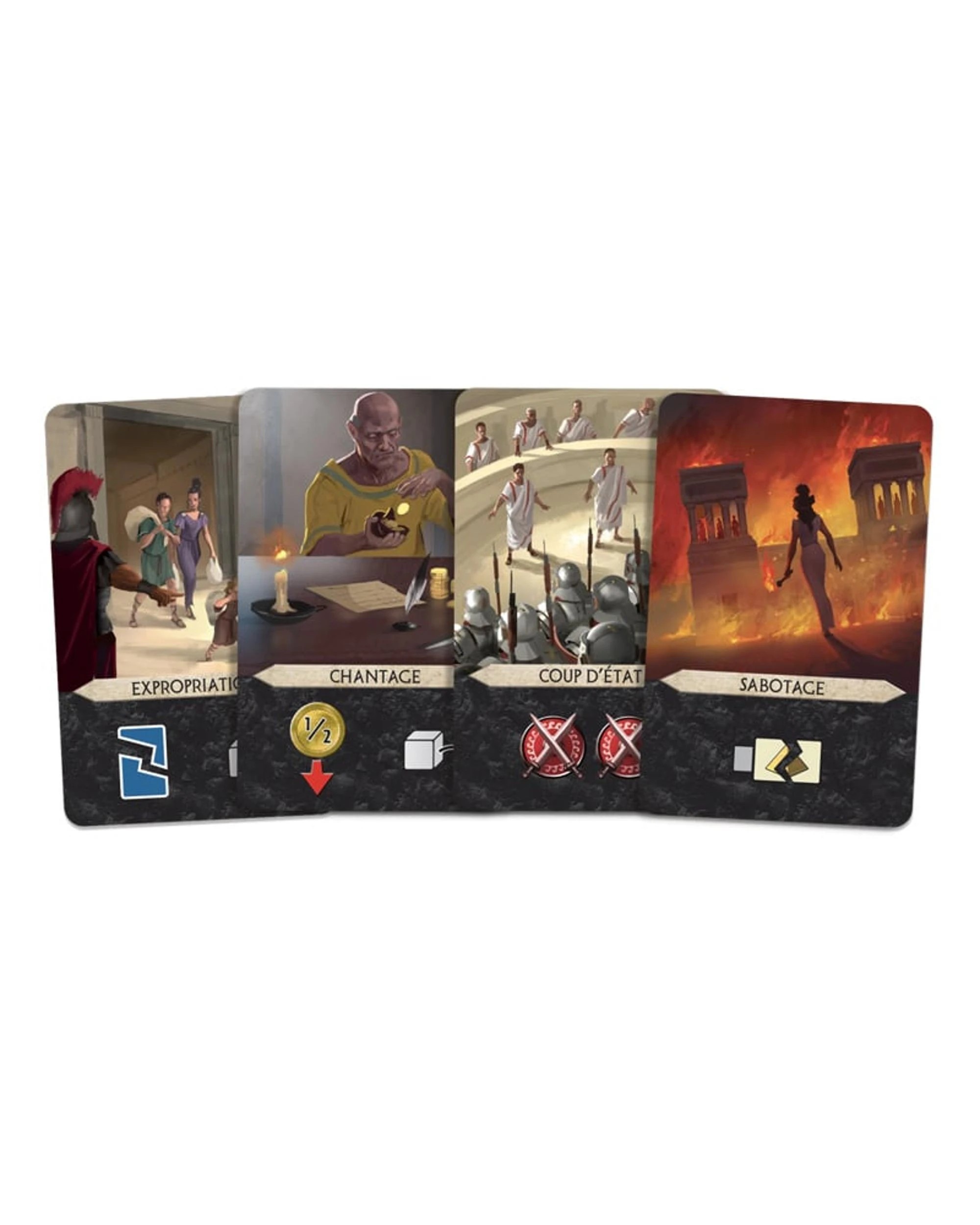 4 7 Wonders Duel: Agora Expansion Board Game, 4 of 5