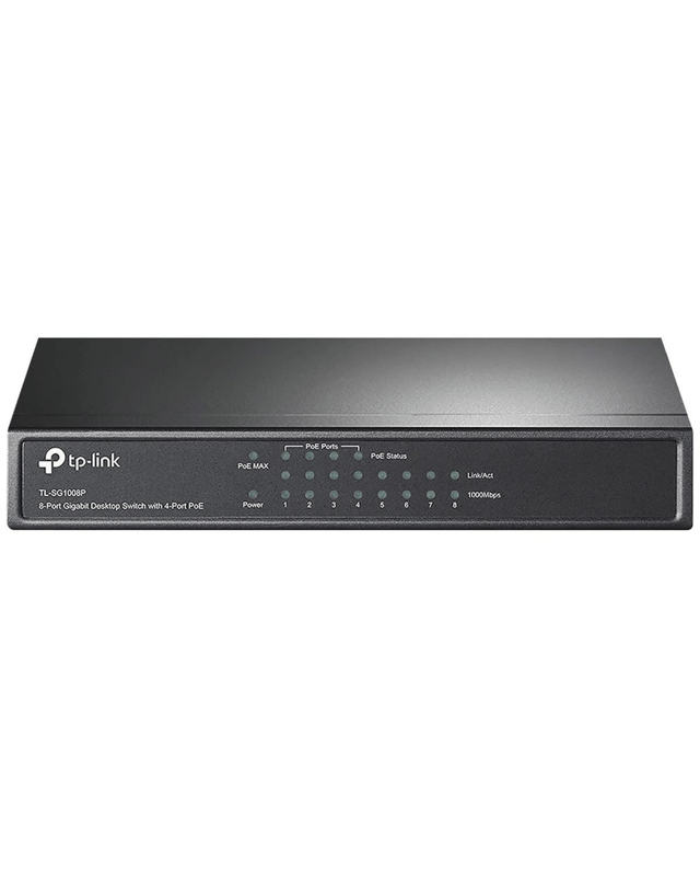 TP-Link PoE Gigabit Ethernet Switch 8 Port TL-SG1