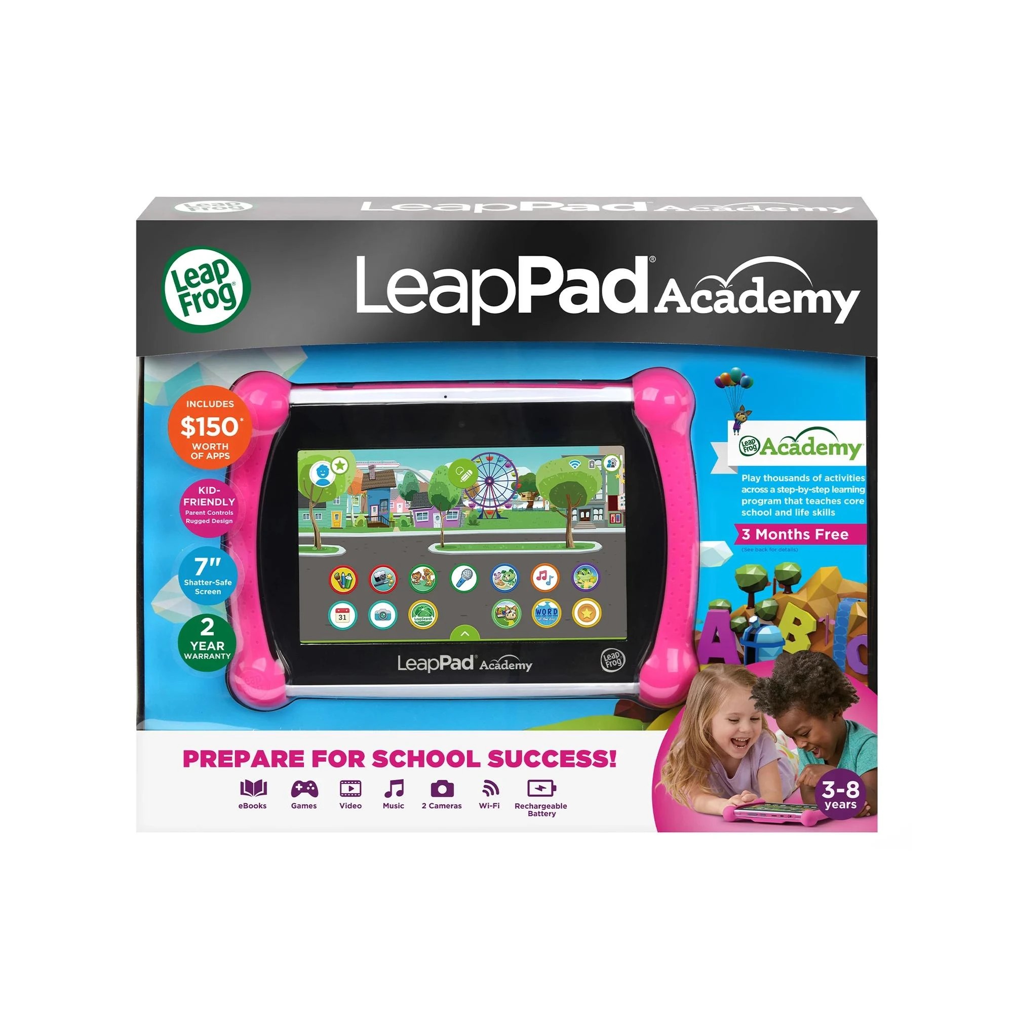 1 LeapFrog LeapPad Academy - Pink, 1 of 5