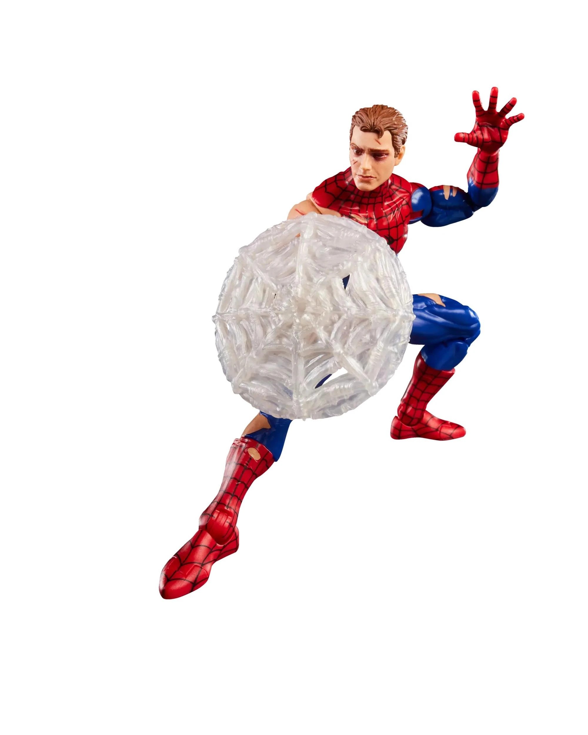 6 Marvel Legends Series Magic: The Gathering Battle-Damaged Spider-Man, 6 of 8