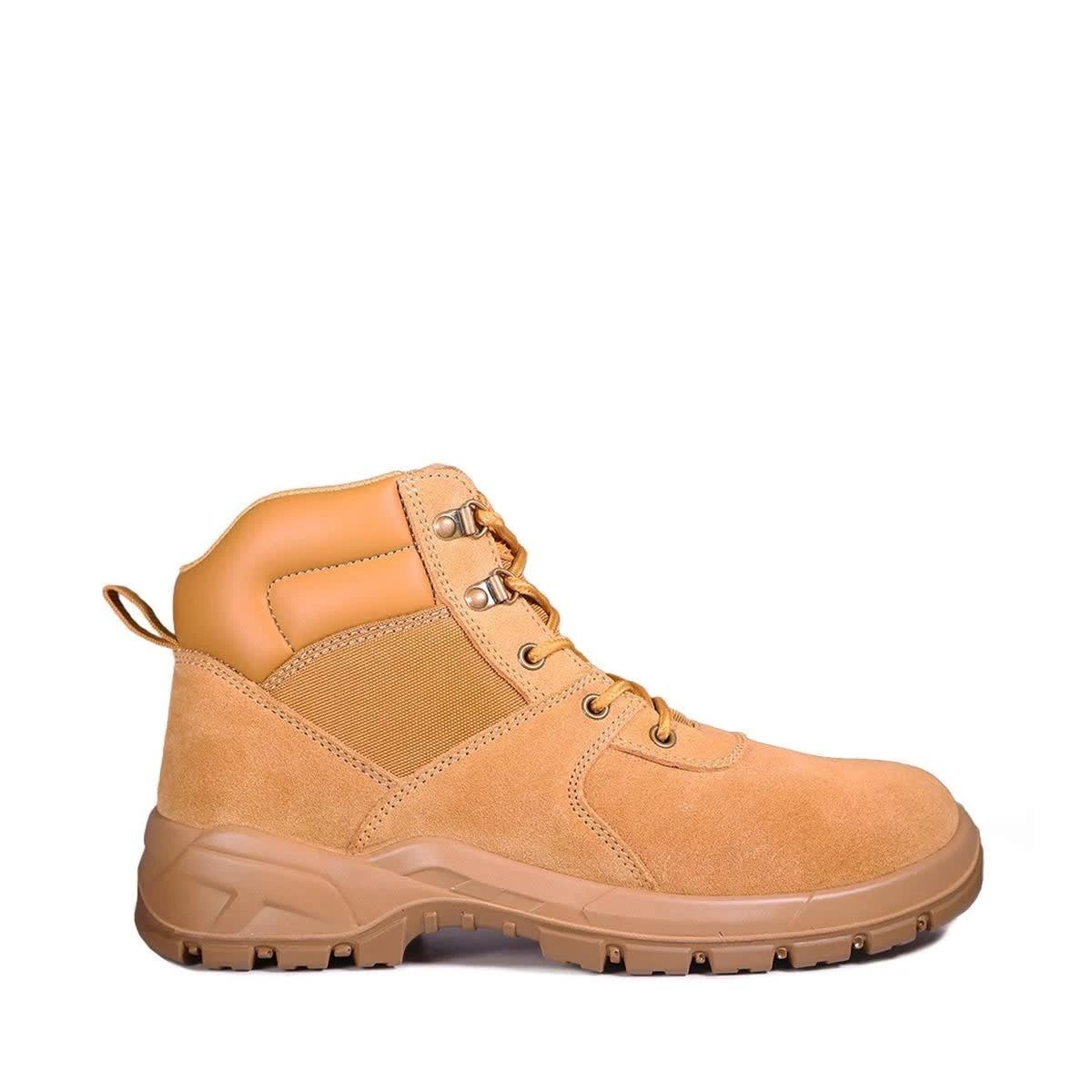 2 Lace Up Work Boots WHEAT, 2 of 3
