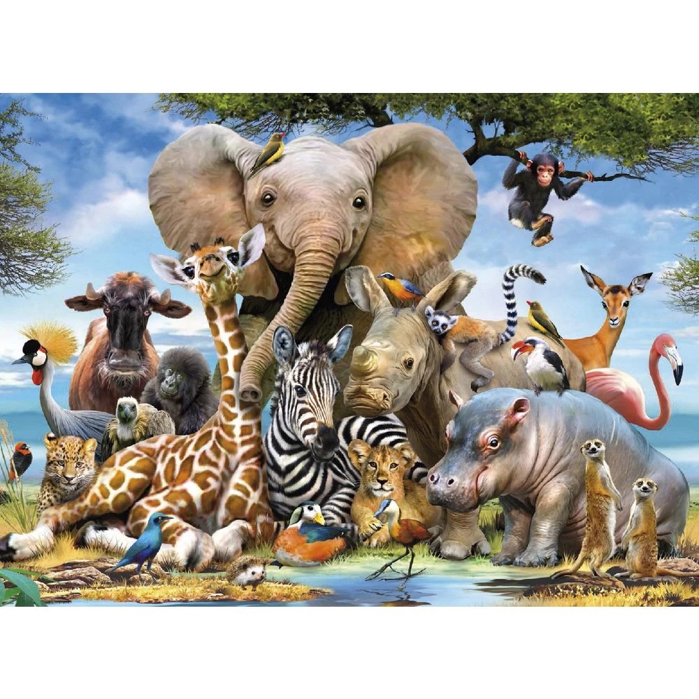 2 Ravensburger Wild Animals Puzzle 300 Piece, 2 of 2