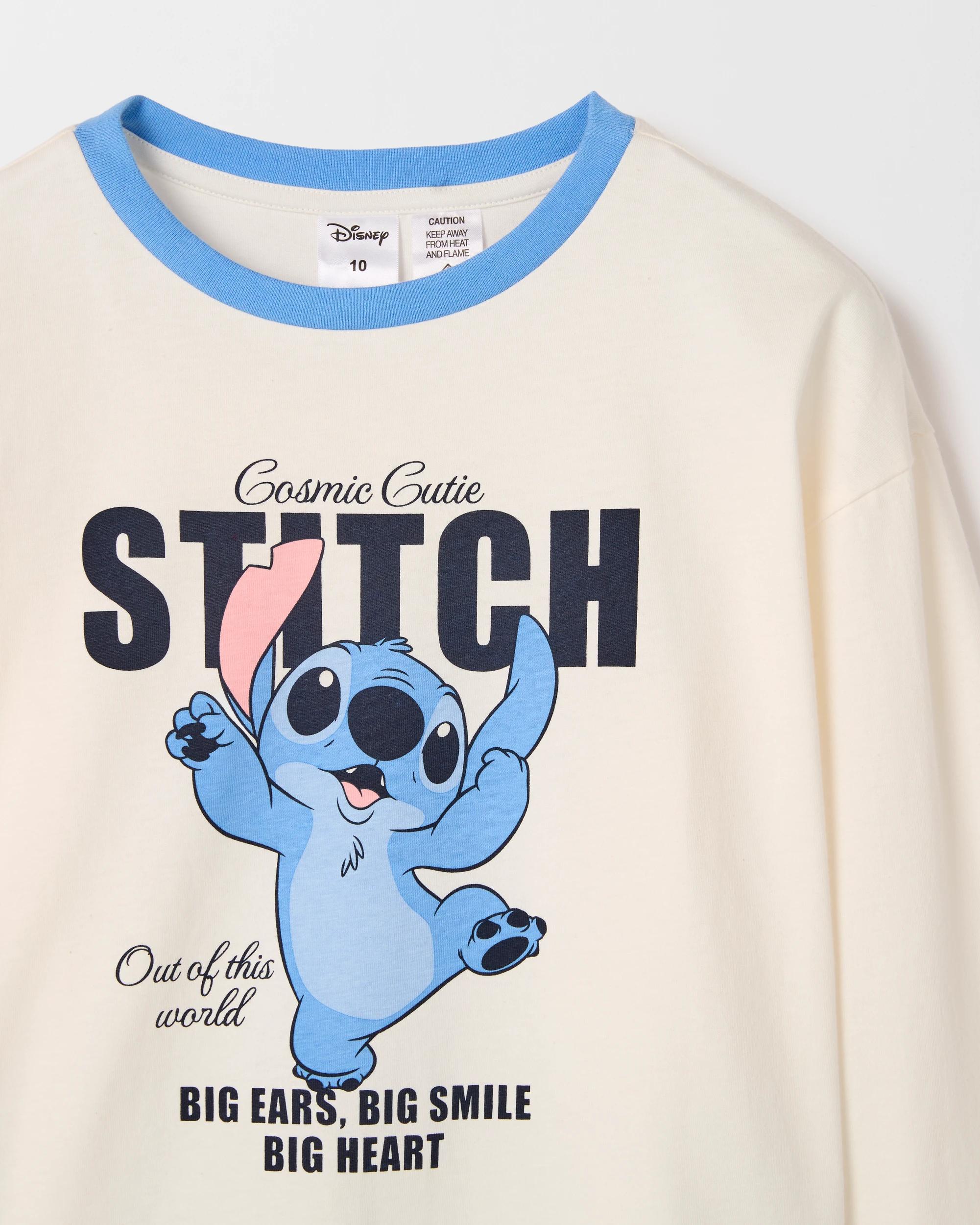 2 Disney Organic Cotton Jersey/Crinkle Pyjama Set LILO & STITCH, 2 of 3
