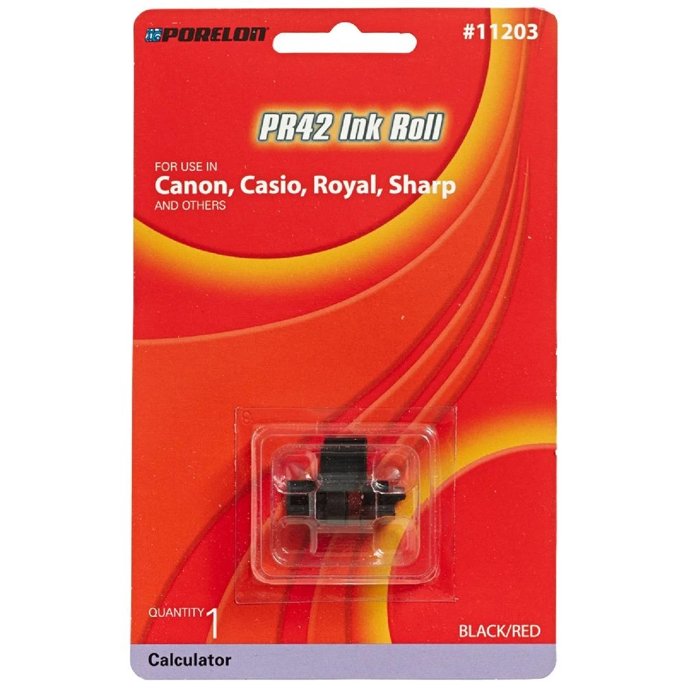 1 Sharp PR42 Ink Roller Red and Black, 1 of 1
