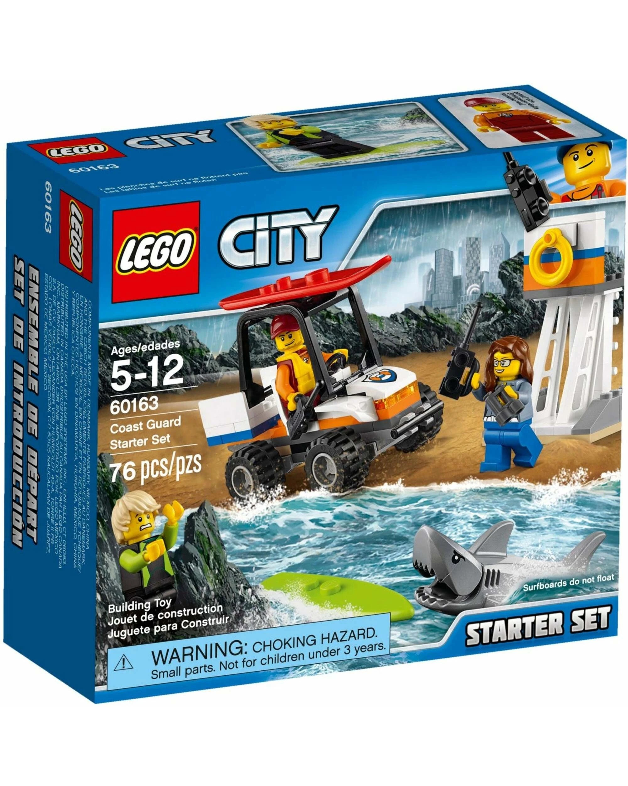 1 LEGO 60163 Coast Guard Beach Rescue Starter Set, 1 of 5