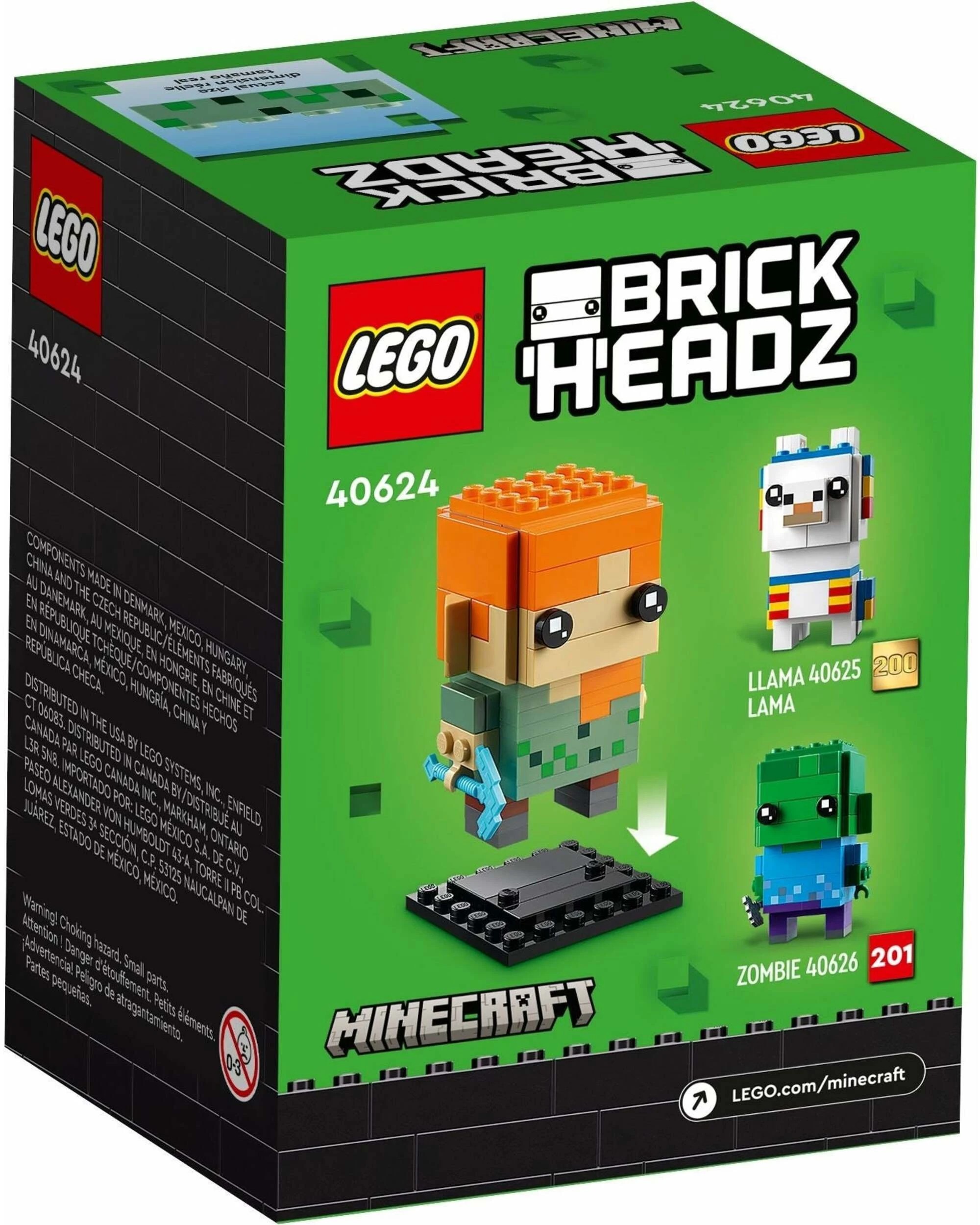 4 LEGO BrickHeadz 40624 Alex, 4 of 5