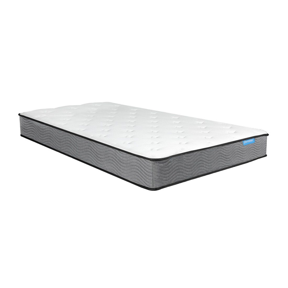 2 Dreamz King Single Medium Firm Spring 23cm Mattress, 2 of 6