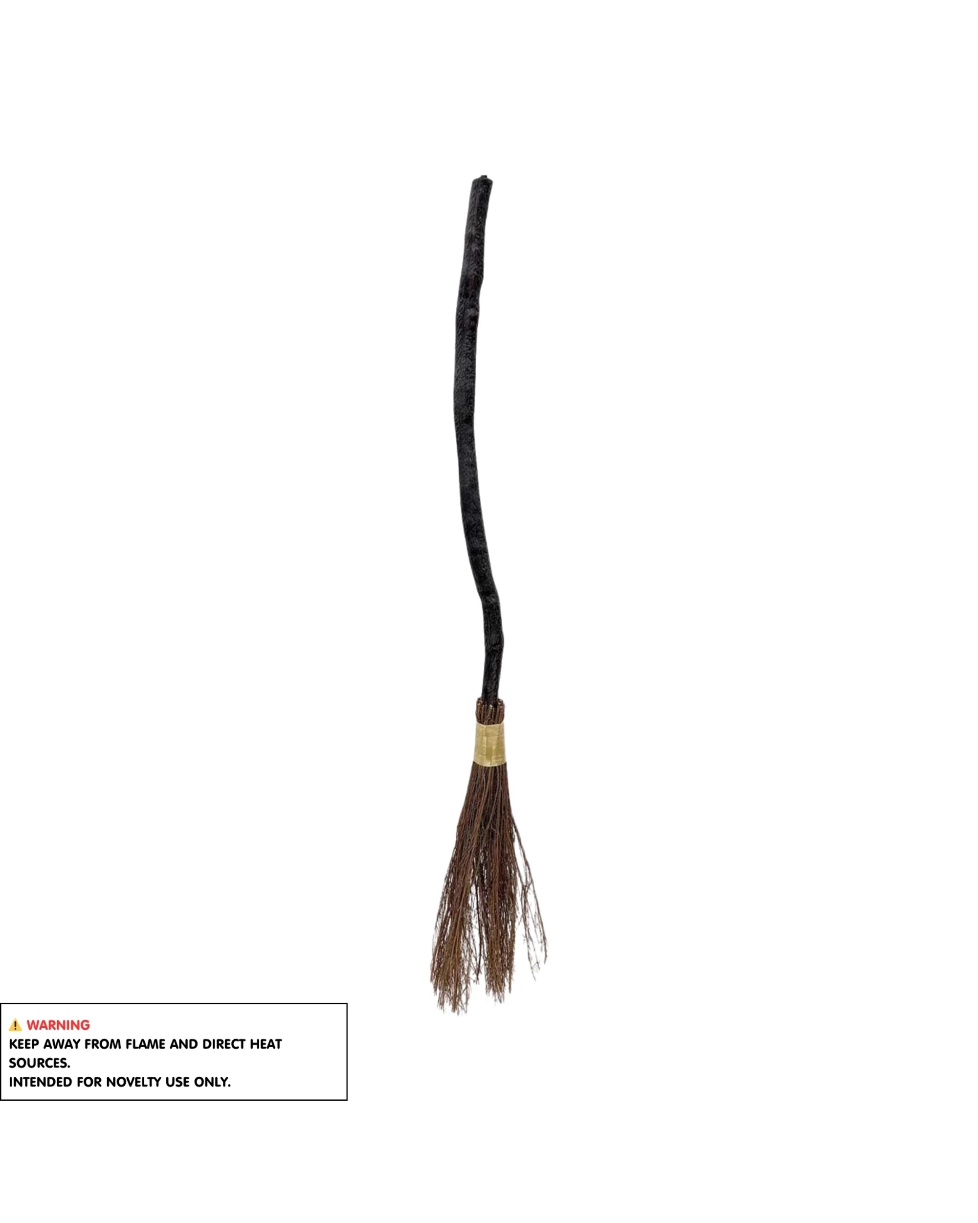 3 BA Wicked Witch Broom - One Size - Brown, 3 of 3
