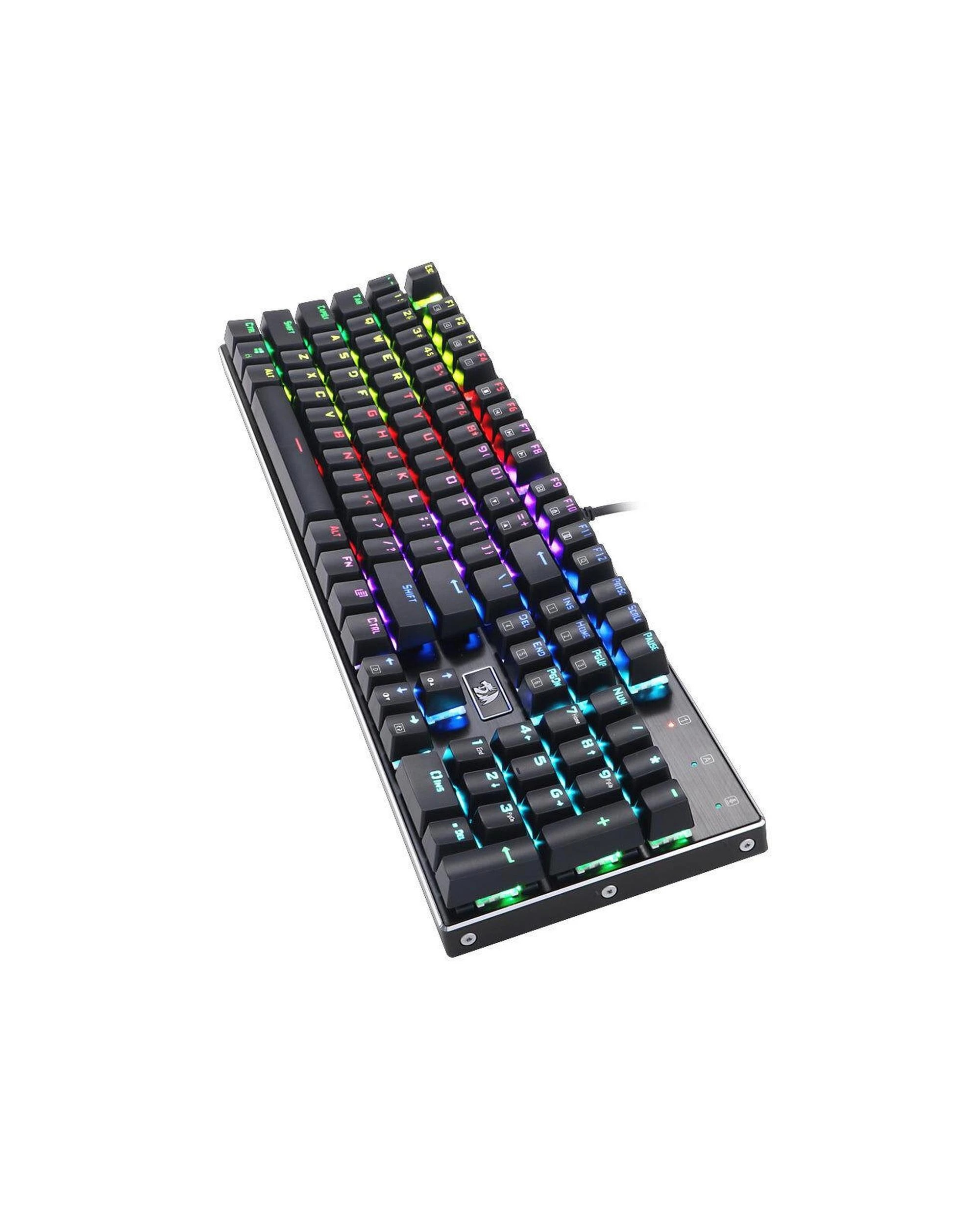 6 Redragon K556RGB Devarajas Black Metal FullSize Wired Mechanical Keyboard, 6 of 8