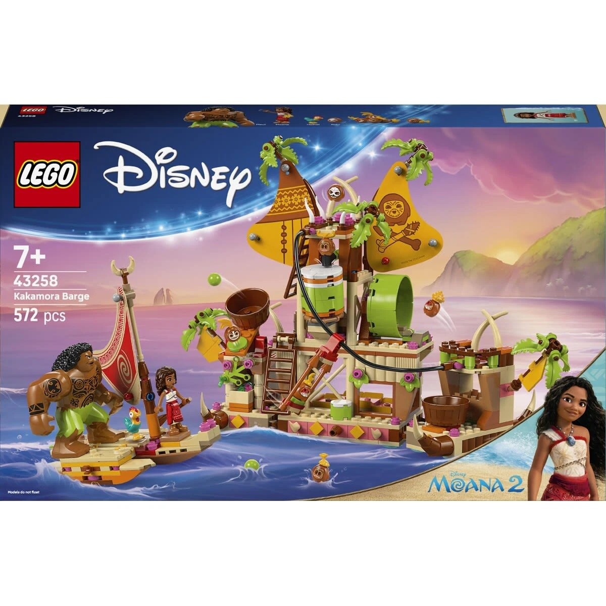 1 LEGO Disney Moana 2 Kakamora Barge 43258, 1 of 11