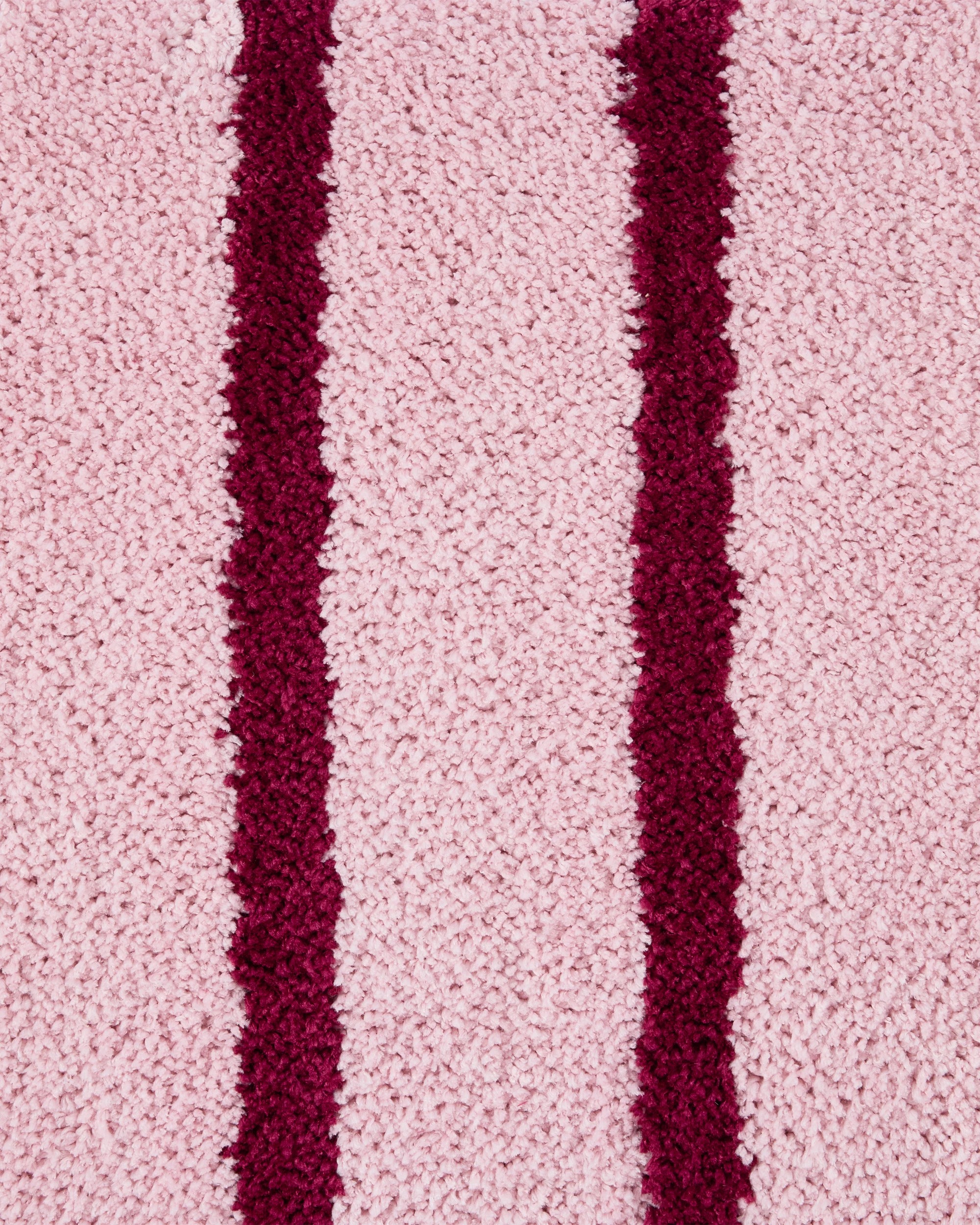 4 Memory Foam Bath Mat - Pink Stripe, 4 of 5