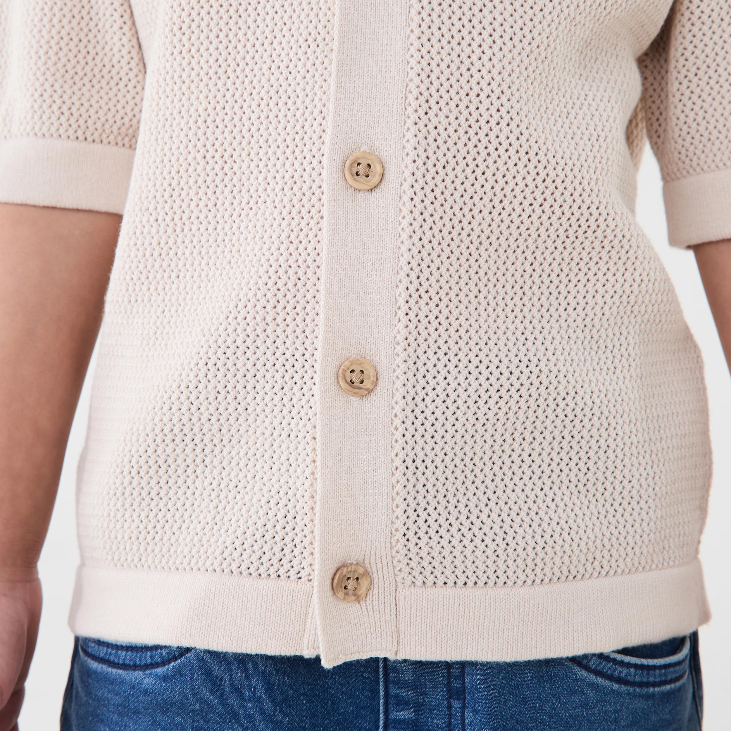 5 Short Sleeve Knit Shirt Bge Rainy, 5 of 8