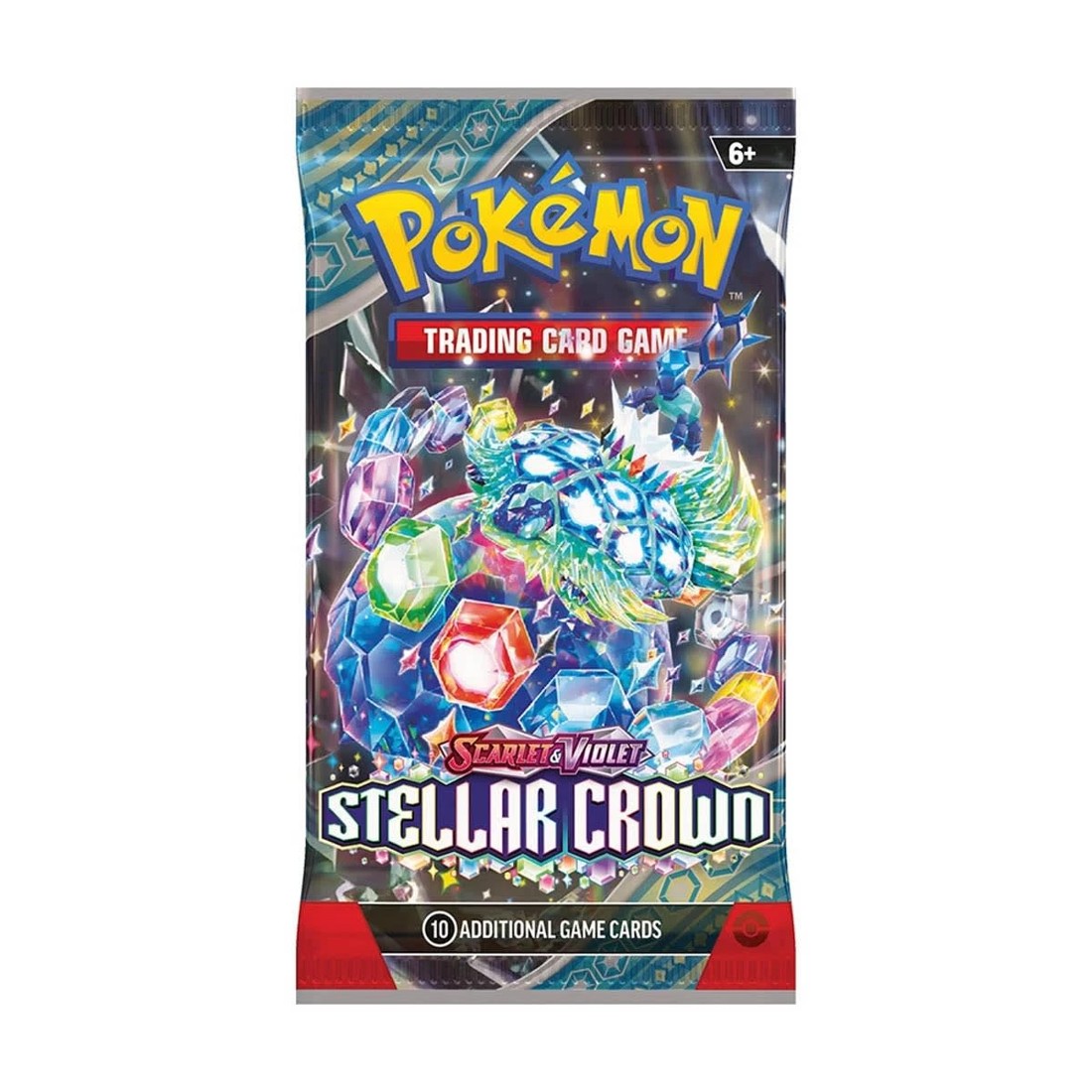 4 Pokemon Trading Card Game: Scarlet & Violet Stellar Crown Booster Display - Assorted, 4 of 6