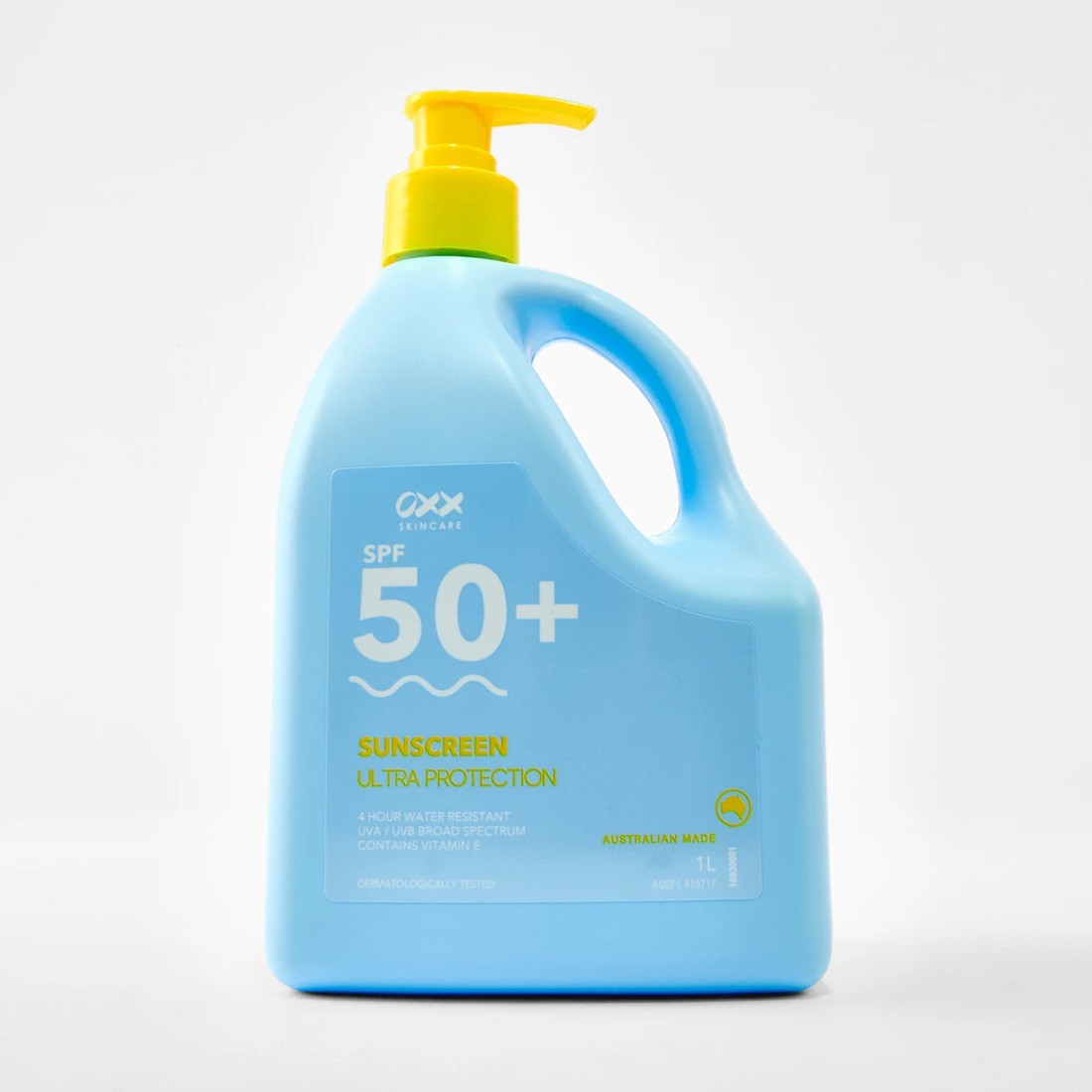 1 OXX Skincare SPF 50+ Ultra Protection Sunscreen Lotion 1L - Vitamin E, 1 of 10