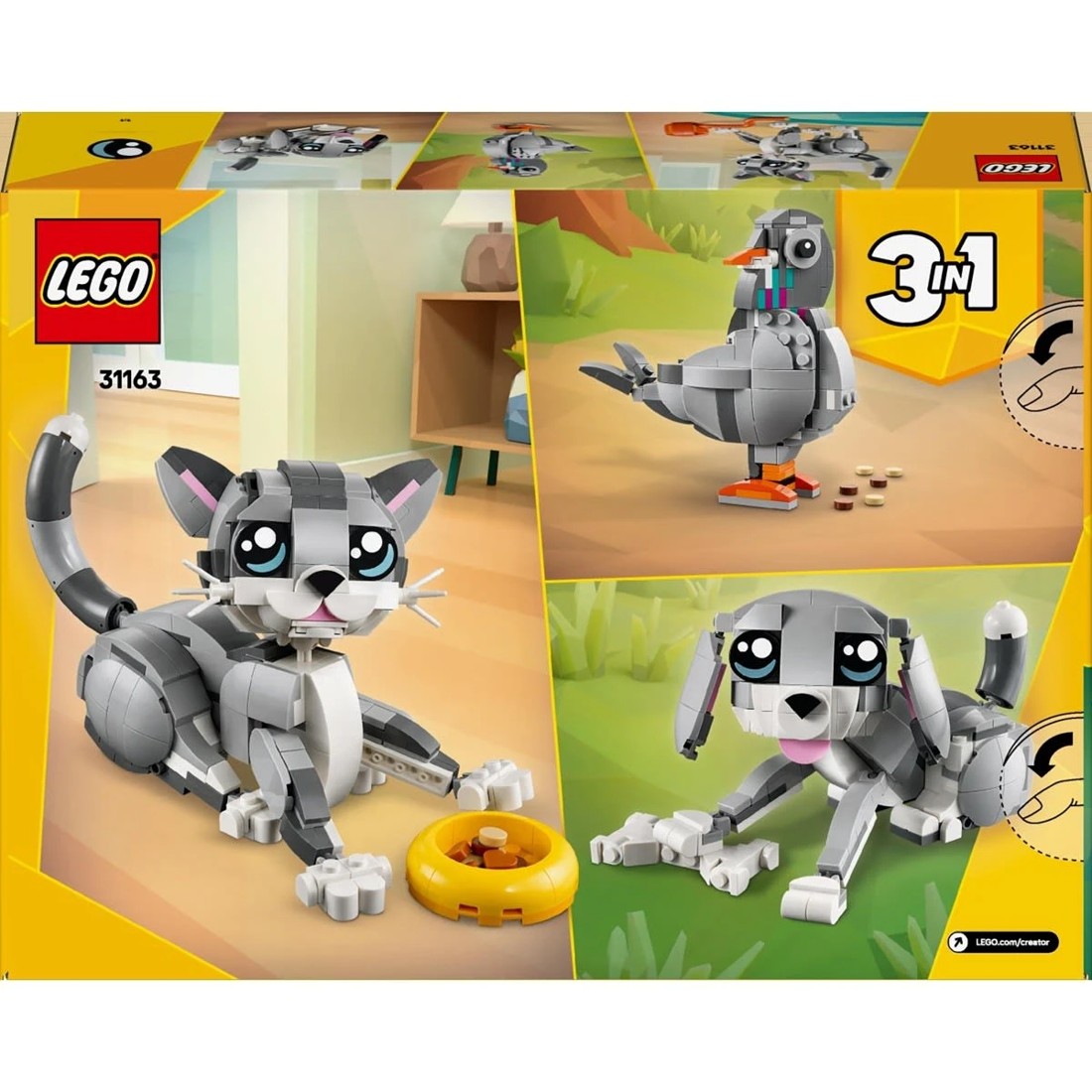 10 LEGO Creator Playful Cat 31163, 10 of 10
