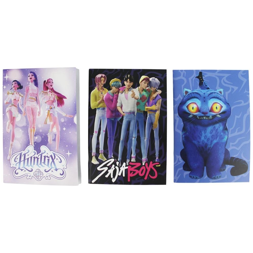 2 KPop Demon Hunters A5 Notebook Saja Boys 3 Pack, 2 of 3