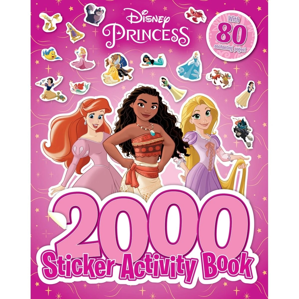 1 Disney Princess 2000 Sticker Activity Book