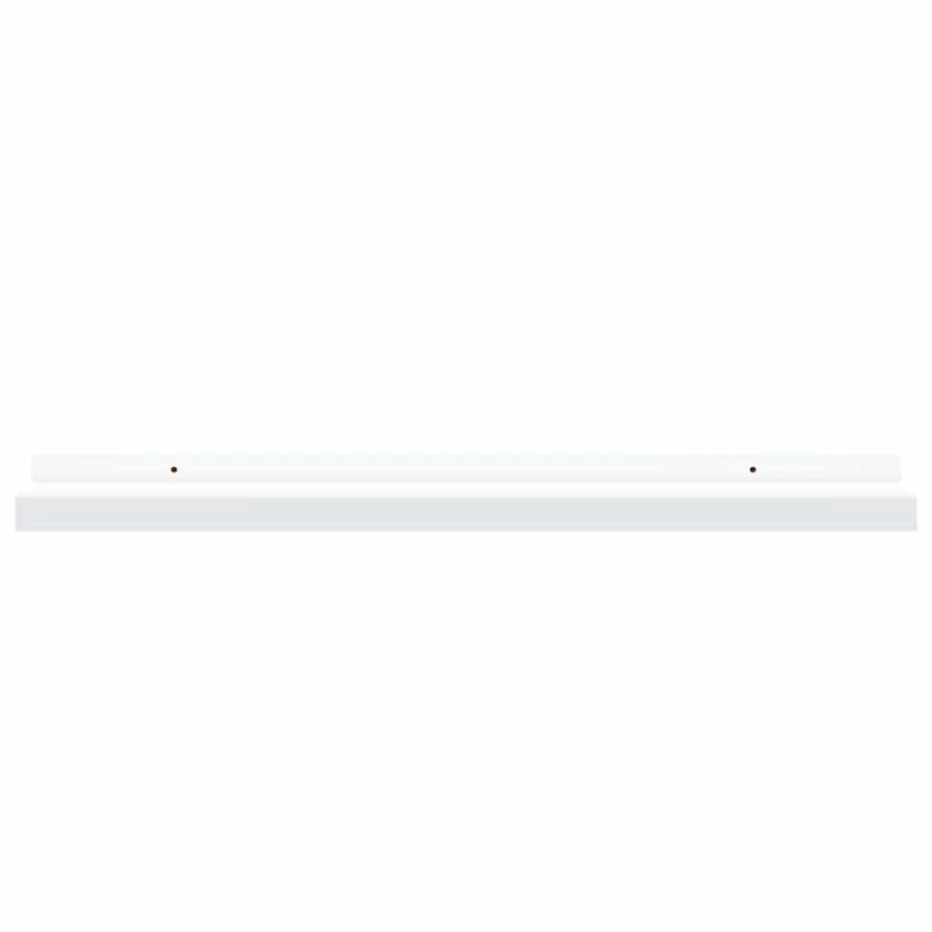 4 vidaXL Frame ledge shelf Durable - White, 4 of 9