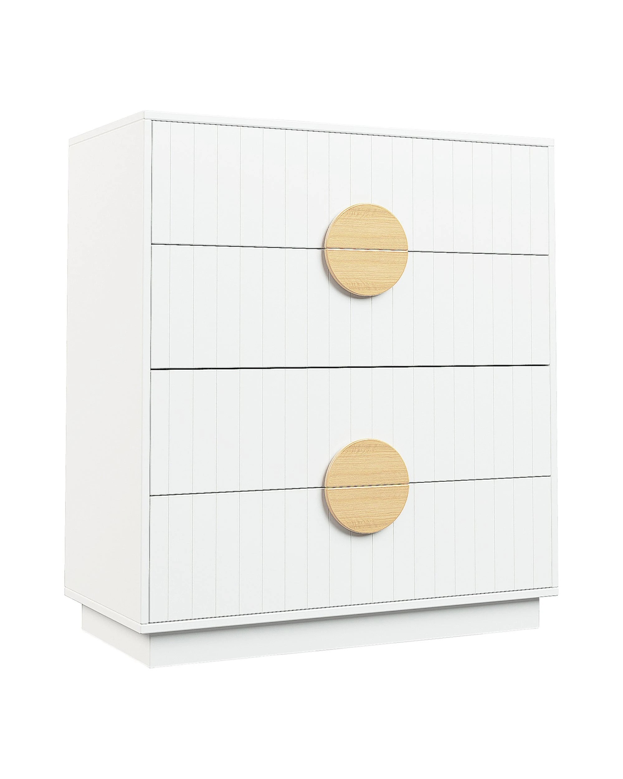 1 Sarantino Rocco Chest of Drawers - White, 1 of 10