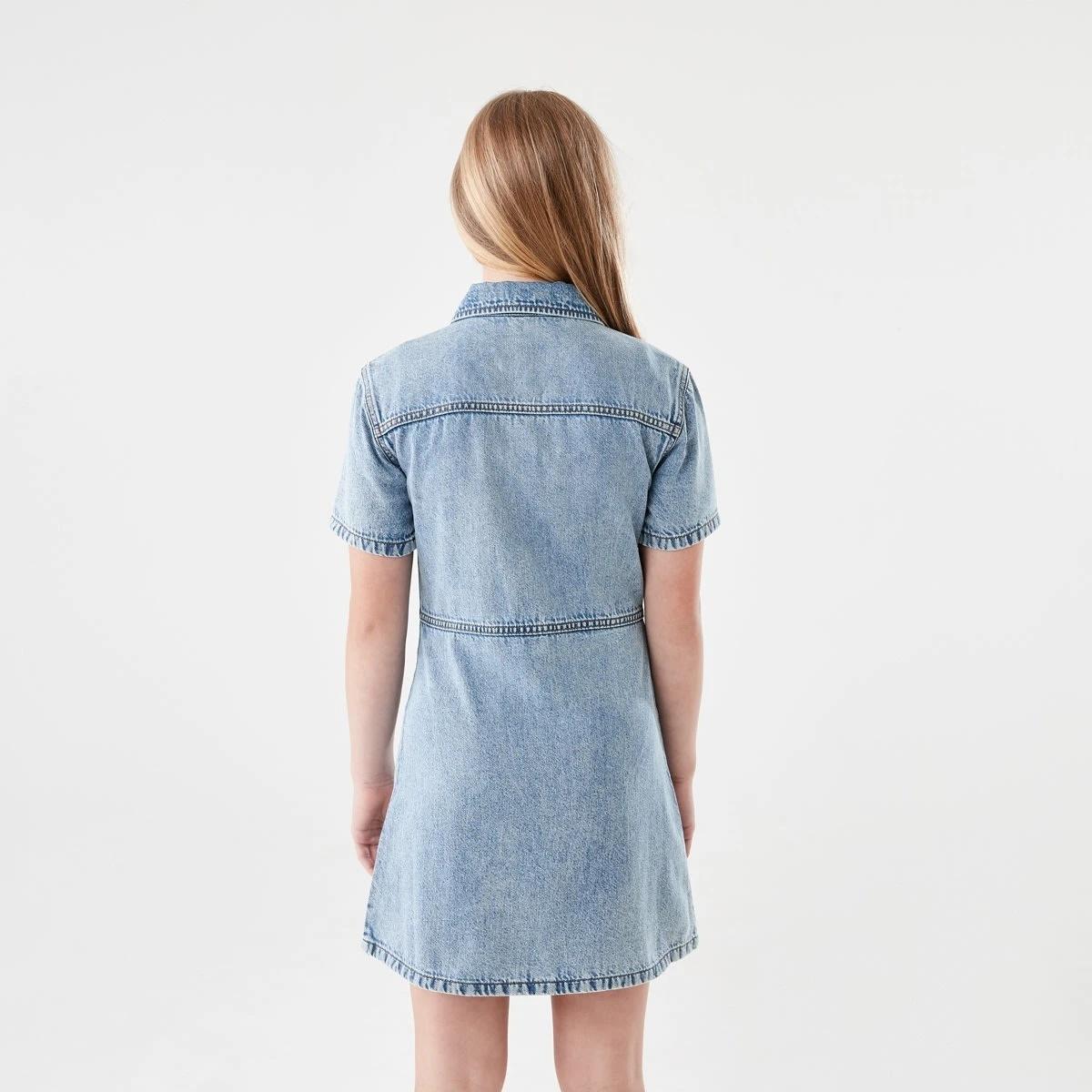 2 Denim Dress LIGHT WASH, 2 of 7