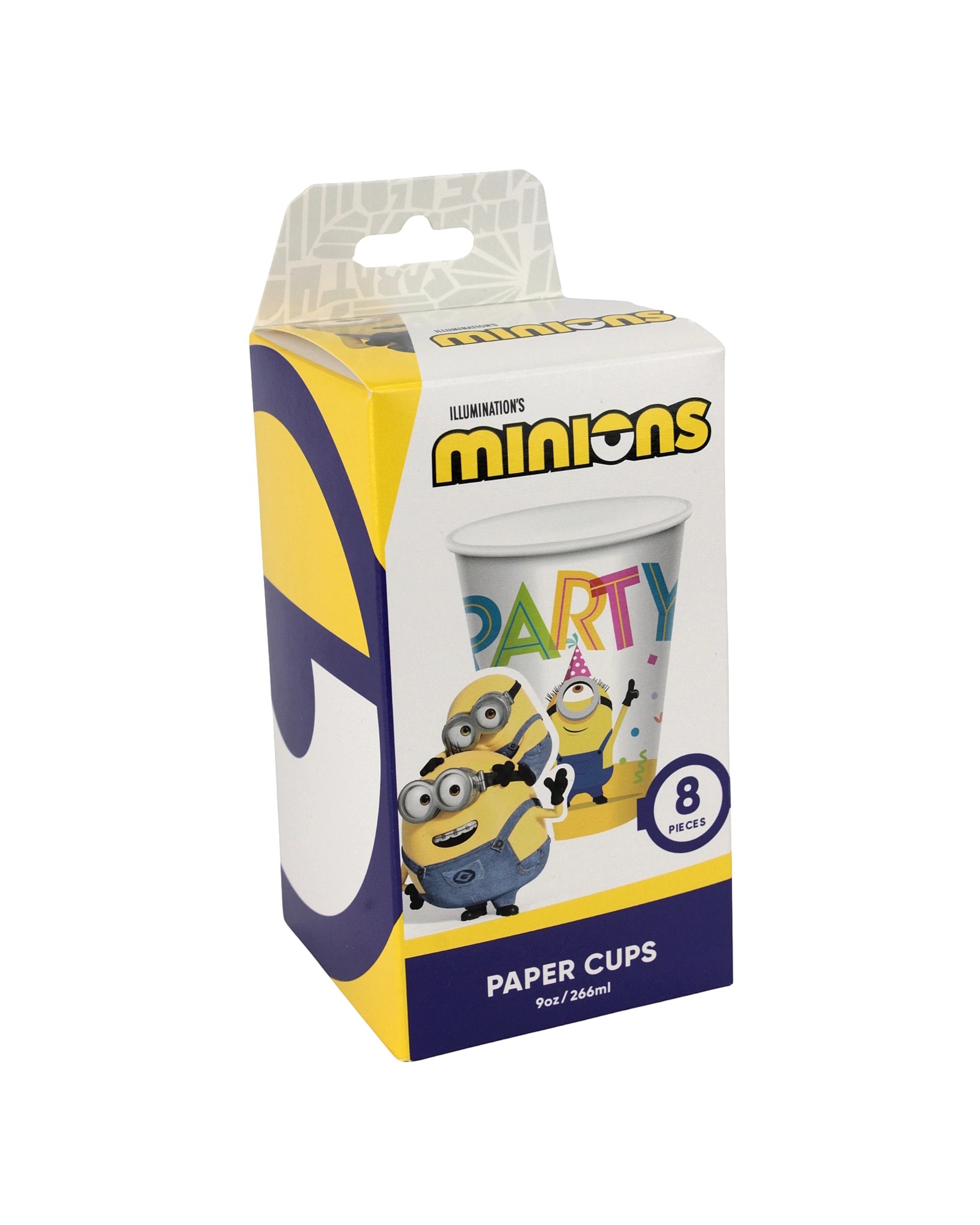 2 Anagram Minions Paper Party Cups Pack of 8Multi - Multi, 2 of 3