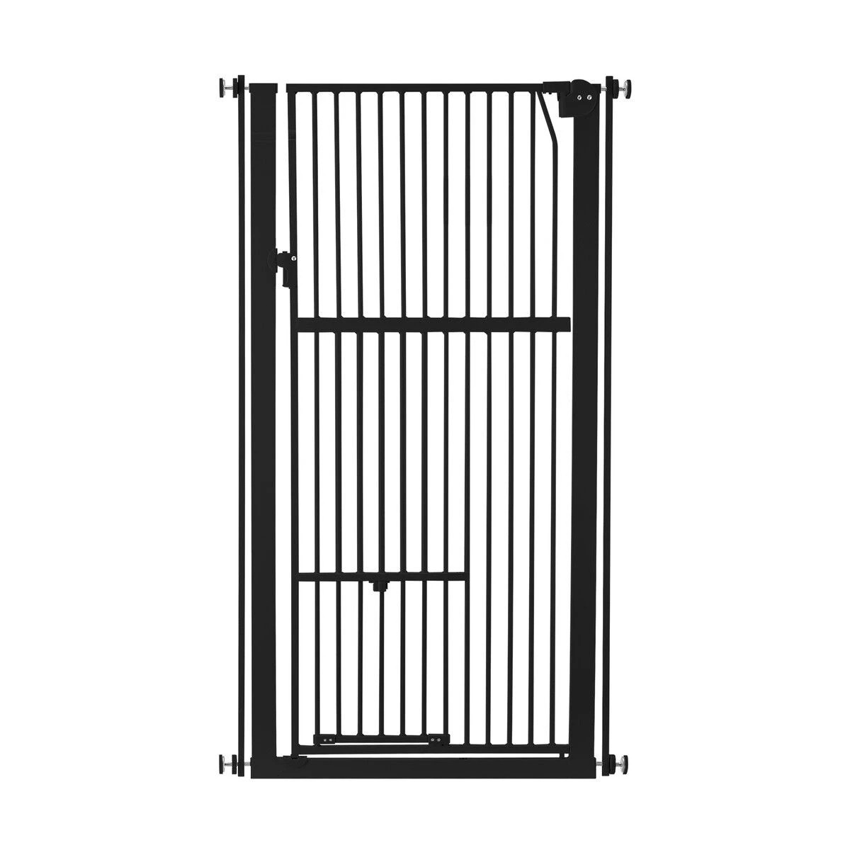 1 Pet Scene Pet Safety Gate Dog Cat Security Extra Tall Retractable, 1 of 7