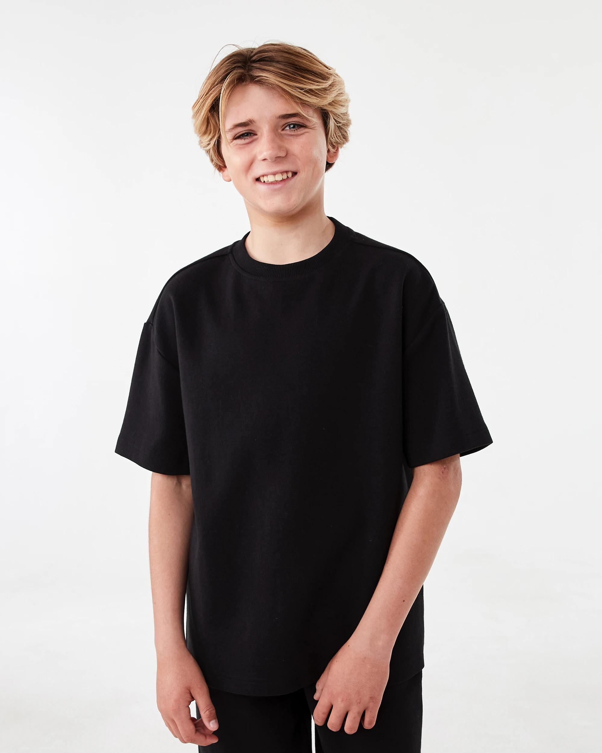 1 Interlock T-shirt Black, 1 of 6